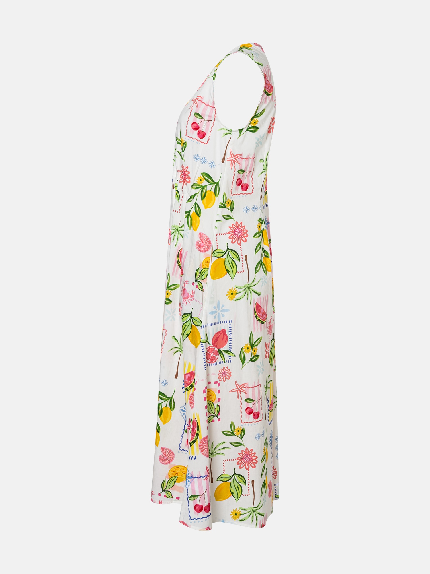 Lieblingsstück Sommerkleid »RosaleaL« Eingrifftaschen in Midi-Länge, Allover-Print