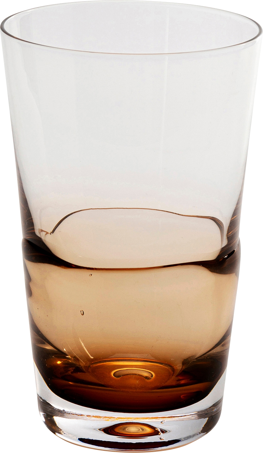 Kare Design Glas »Mimi Amber« Rotwein-, Sekt- oder Wasserglas