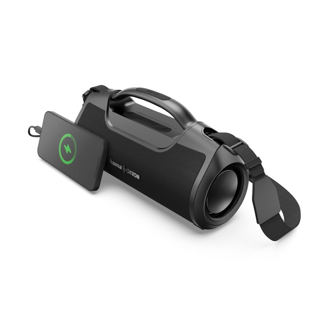 Hama Bluetooth-Lautsprecher »Bluetooth-Lautsprecher 60W (App, Party Box wasserfest IPX6, PowerPack)« (A2DP Bluetooth App-Steuerung | Kabellos | Powerbank 160 W) Outdoor, tragbar, App-Steuerung, kabellos, Ladefunktion