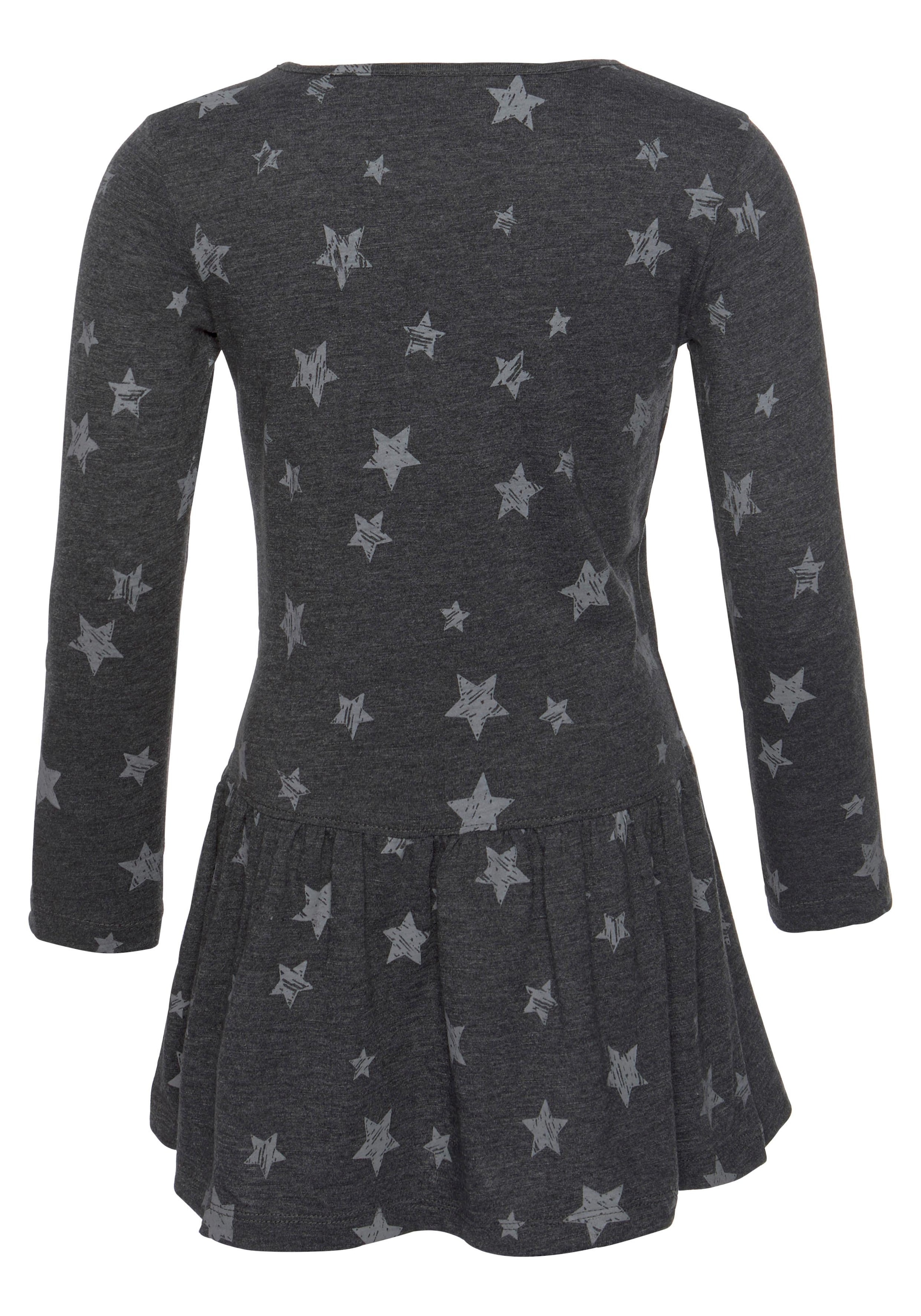 KIDSWORLD Jerseykleid im kleine Shop Online mit »für Mädchen«, OTTO Pailletten-Applikation