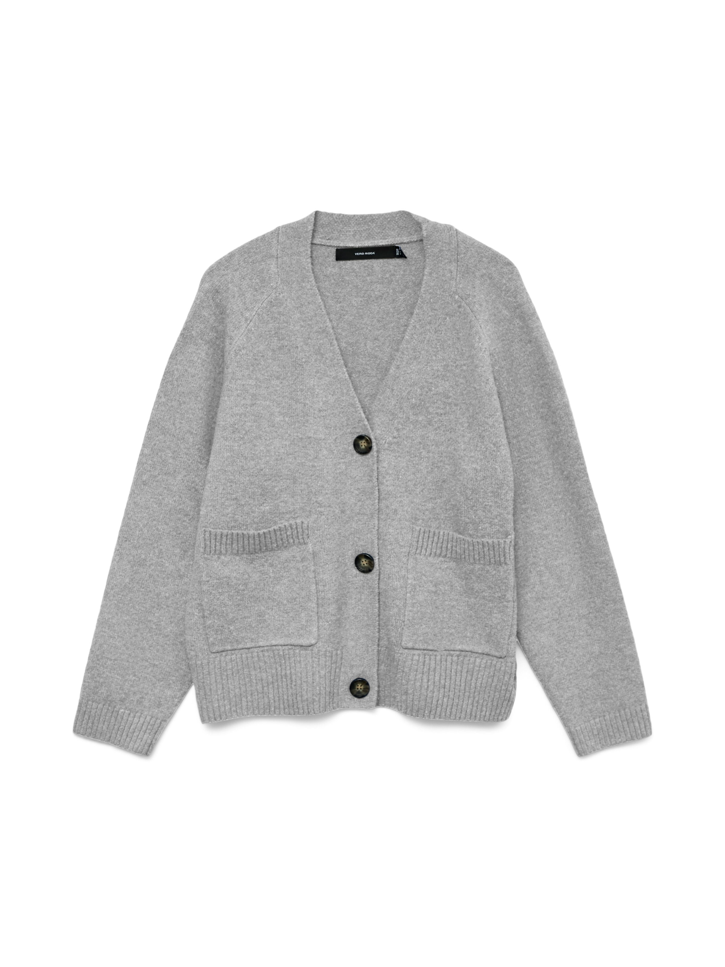 Vero Moda Strickjacke »VMBOOM LS V-NECK BUTTON CARDIGAN GA NOOS«