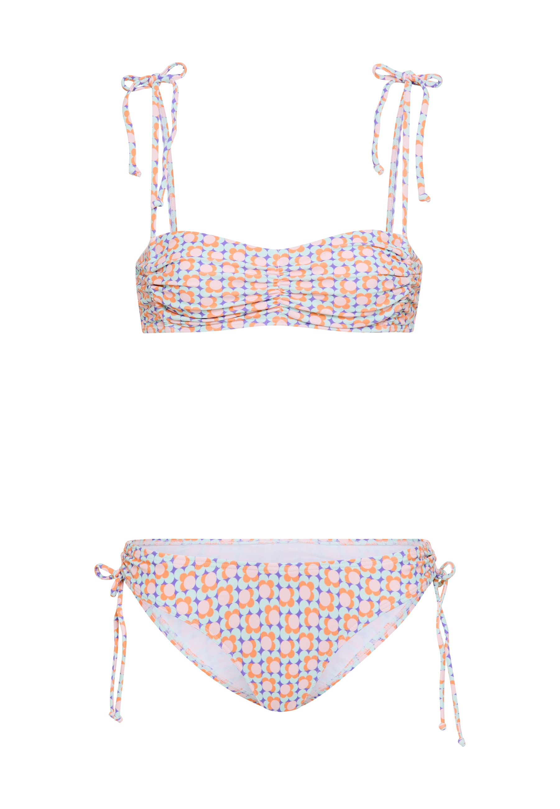 LSCN by LASCANA Bandeau-Bikini im trendigen Blumenprint