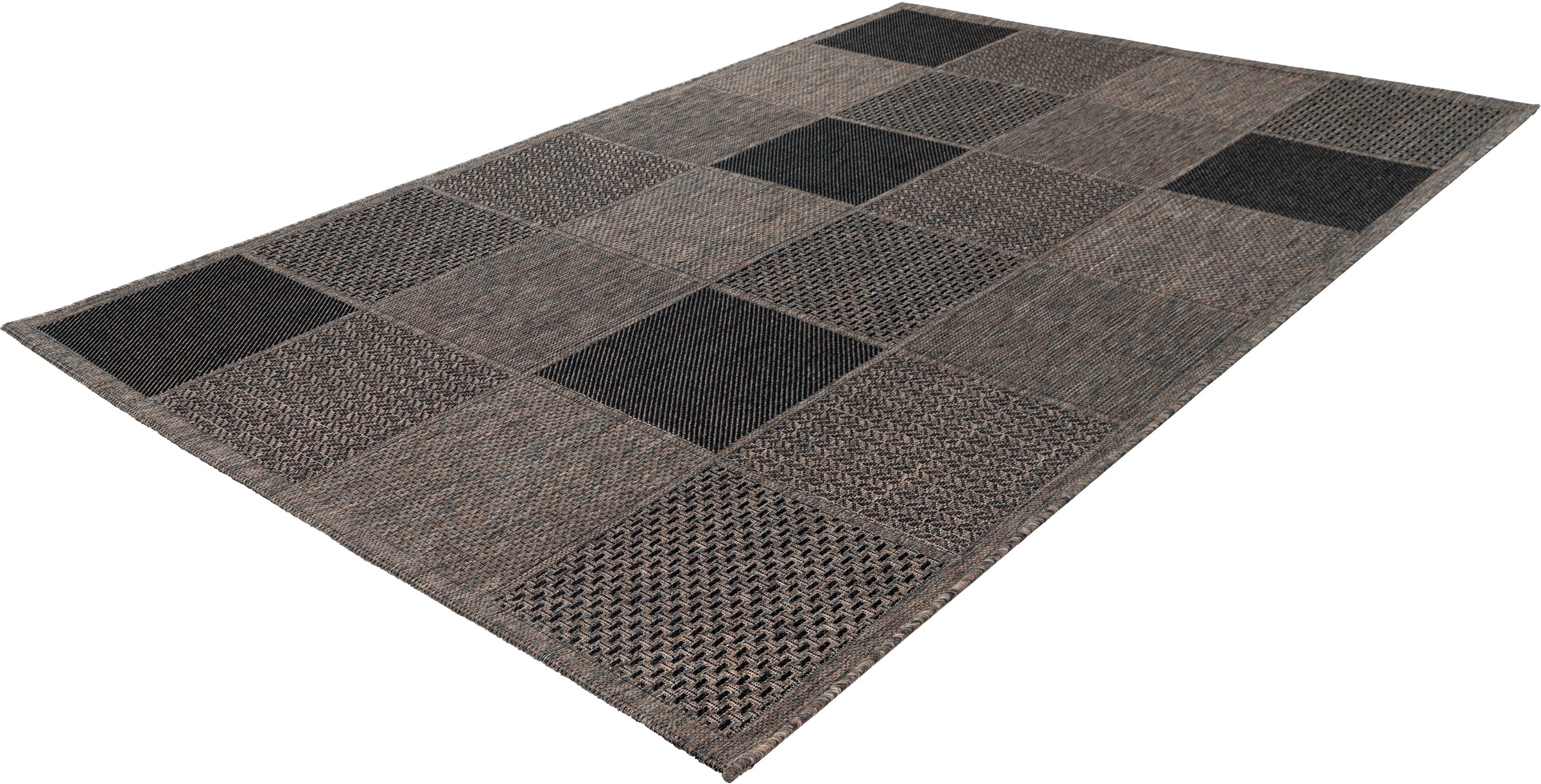 calo-deluxe Teppich »Perugia 1040«, rechteckig, 7 mm Höhe, In- und Outdoor geeignet, Wohnzimmer