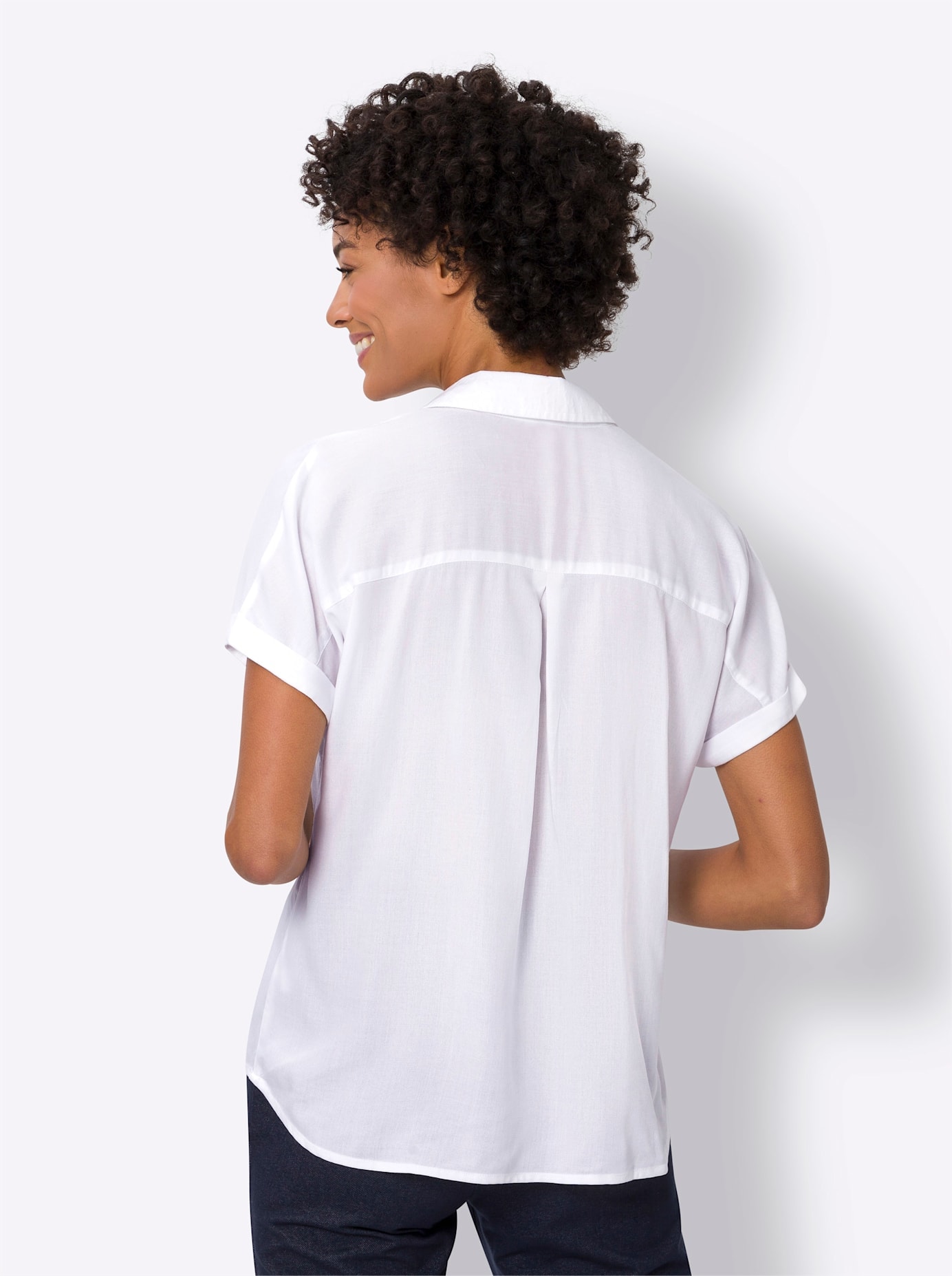 Classic Basics Kurzarmbluse