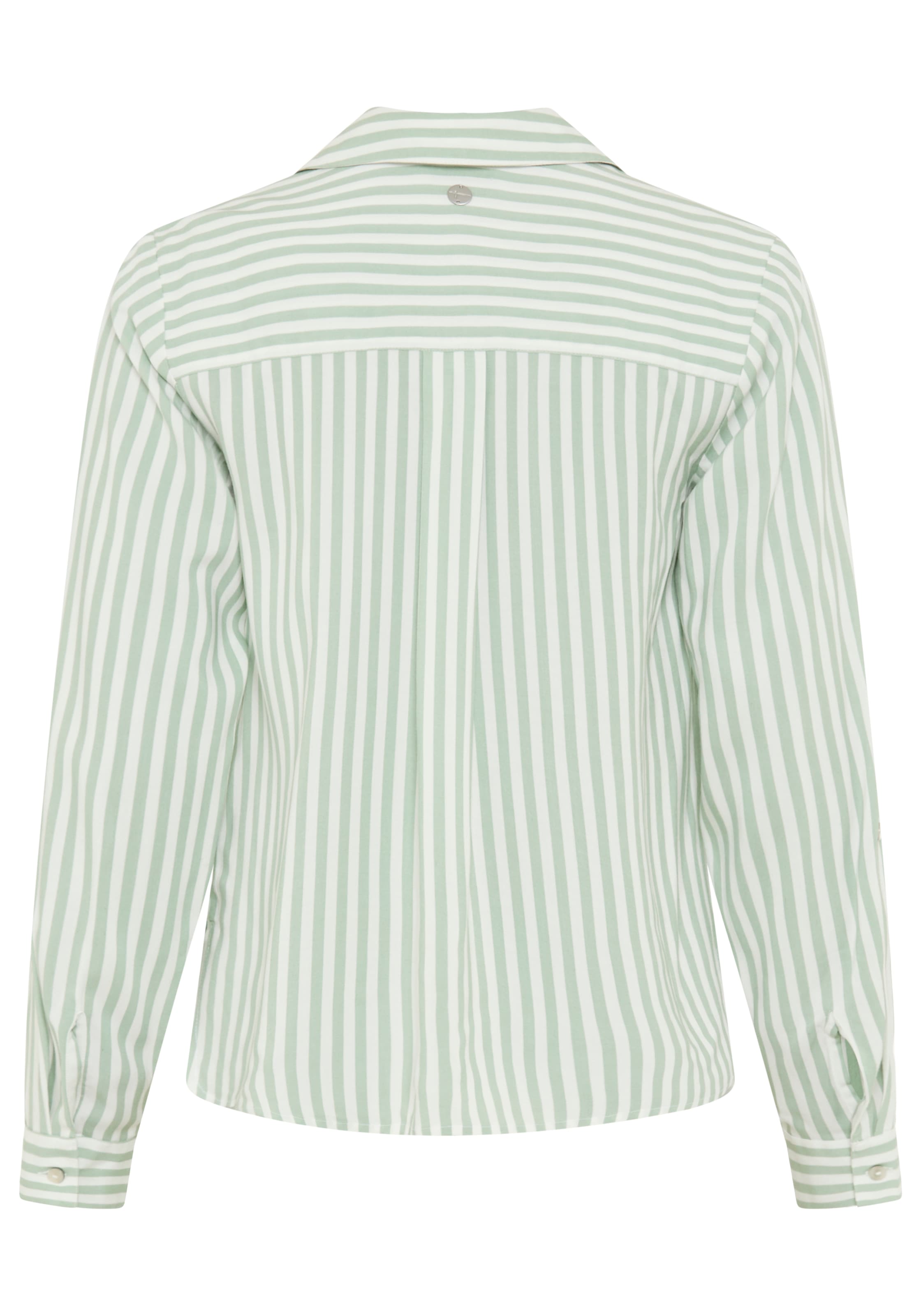 Tamaris Hemdbluse mit Krempelärmeln und lässigem Schnitt