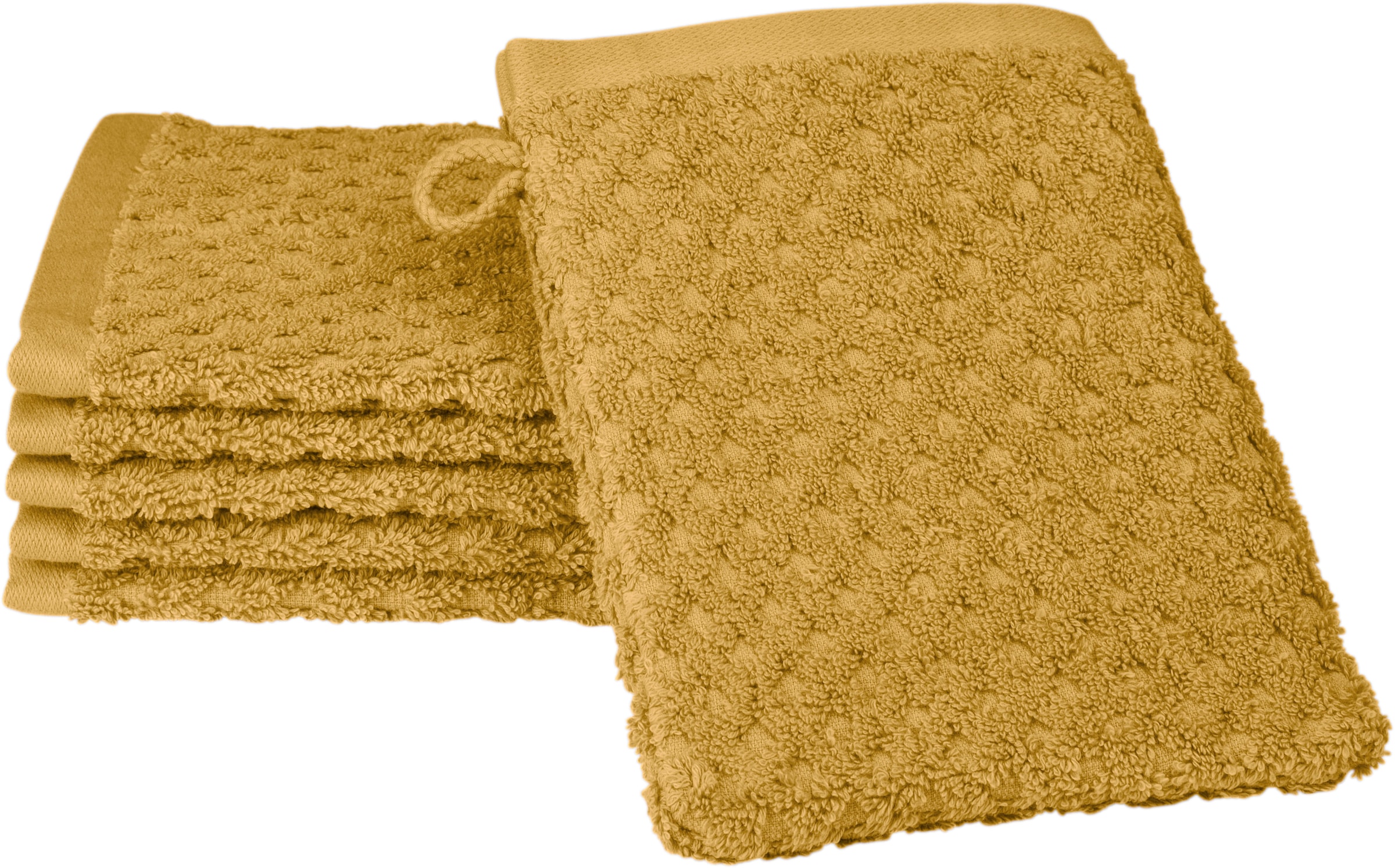 ROSS Waschhandschuh »Harmony«, 6 bei OTTO Waschhandschuhe), (6 tlg., 100 Baumwolle 