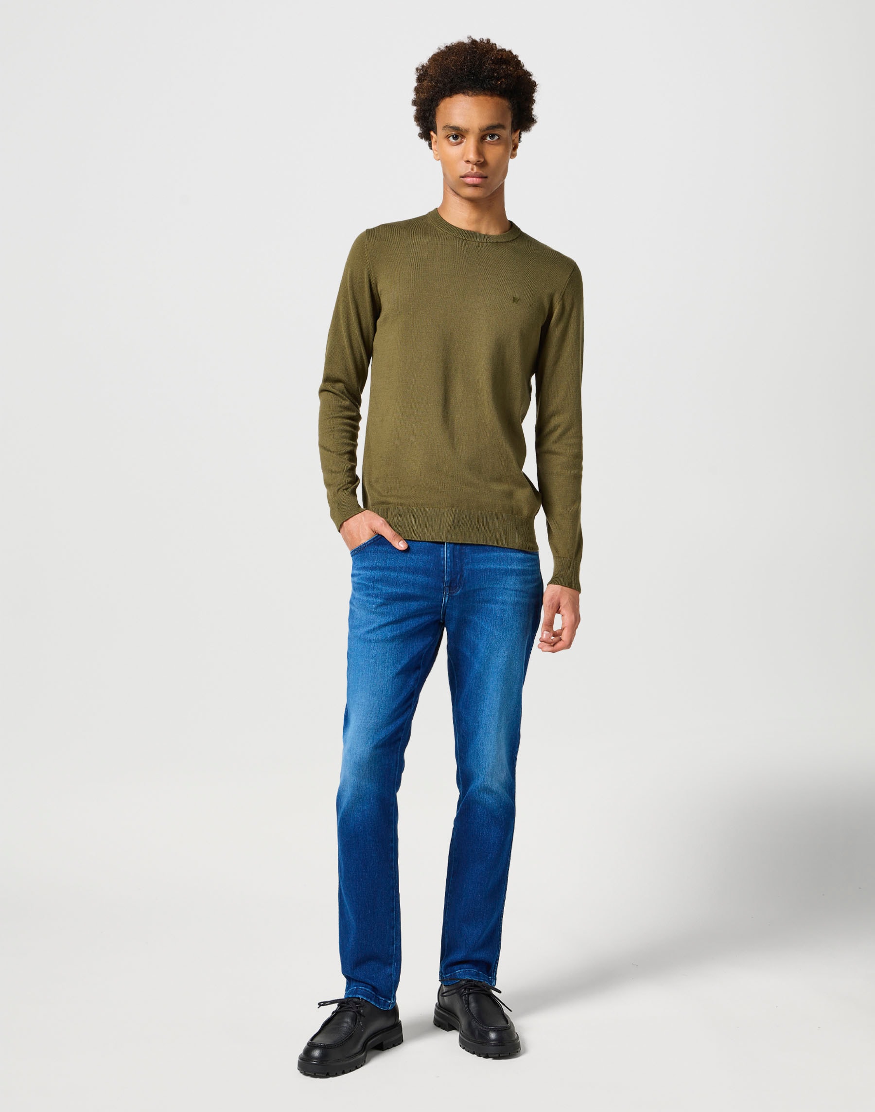 Wrangler 5-Pocket-Jeans »TEXAS SLIM FREE TO STRETCH« Free to stretch material