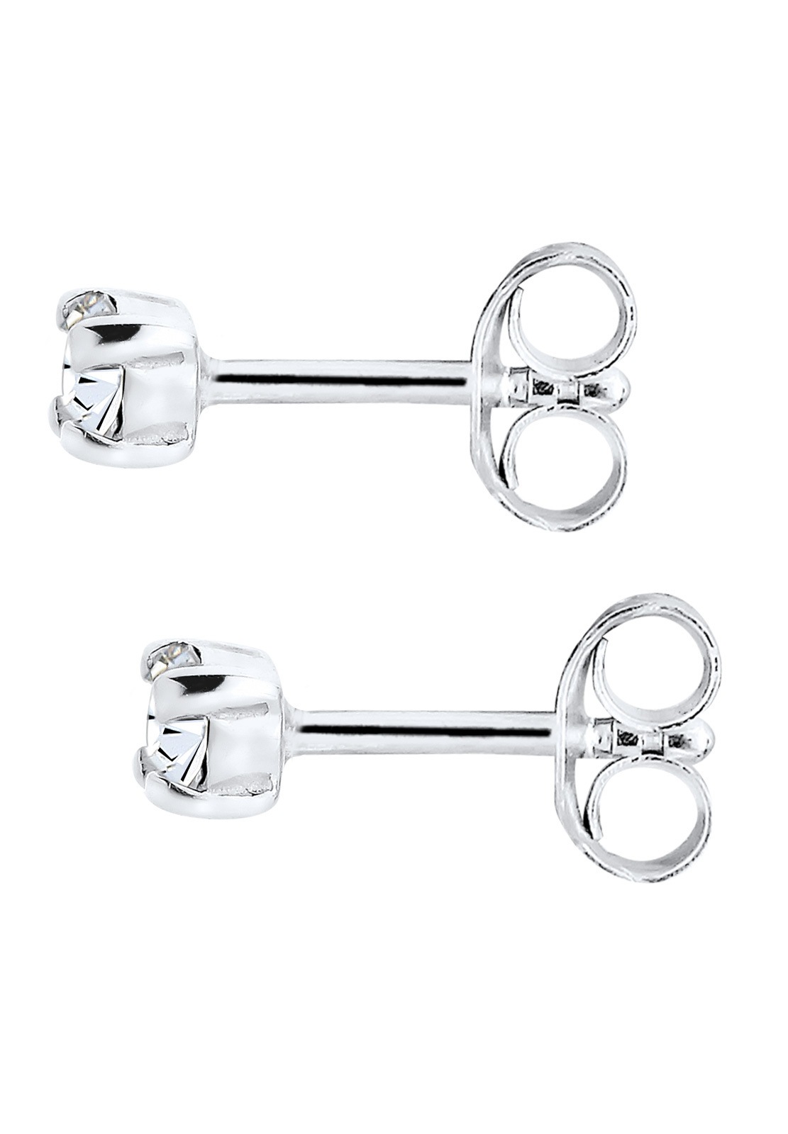 Elli Paar Ohrstecker »Ohrringe Kristalle Funkelnd 925 Silber«