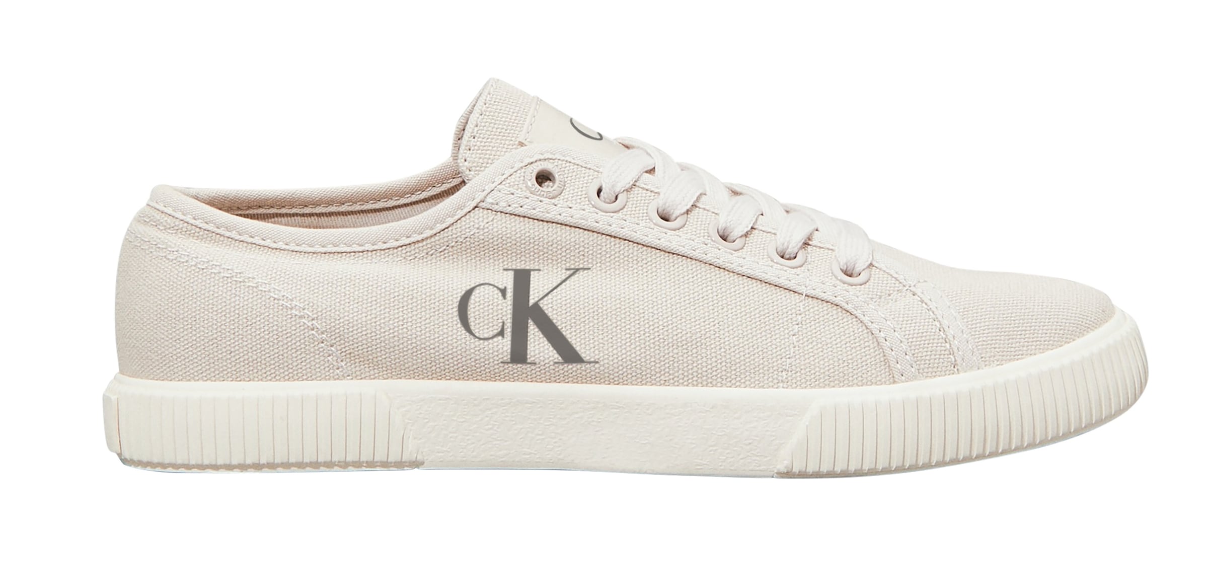 Calvin Klein Jeans Sneaker »ESS VULC LOW CV MG WN«  Halbschuh, Freizeitschuh, Schnürschuh in Retro-Optik