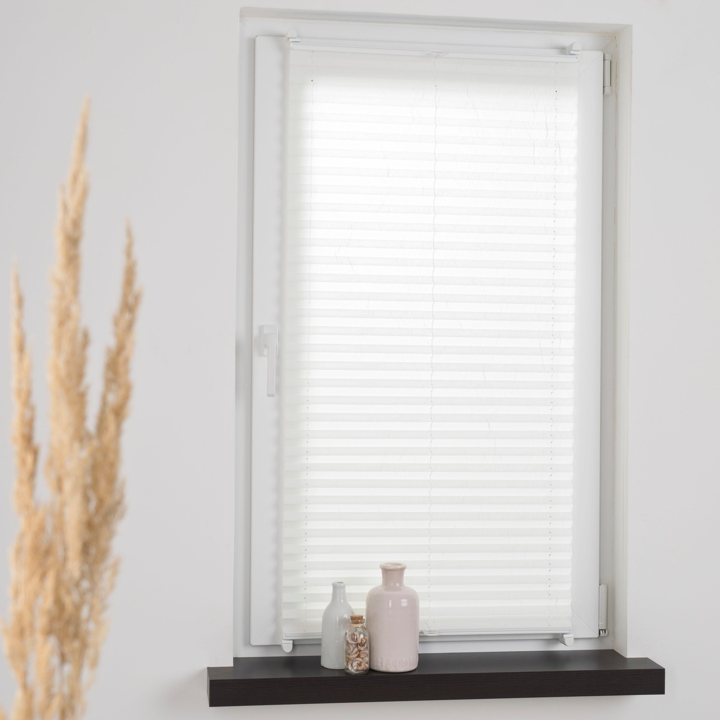 SCHÖNER WOHNEN-Kollektion Plissee »Schöner Wohnen«, Lichtschutz, ohne Bohren, verspannt, mit Klemmträger