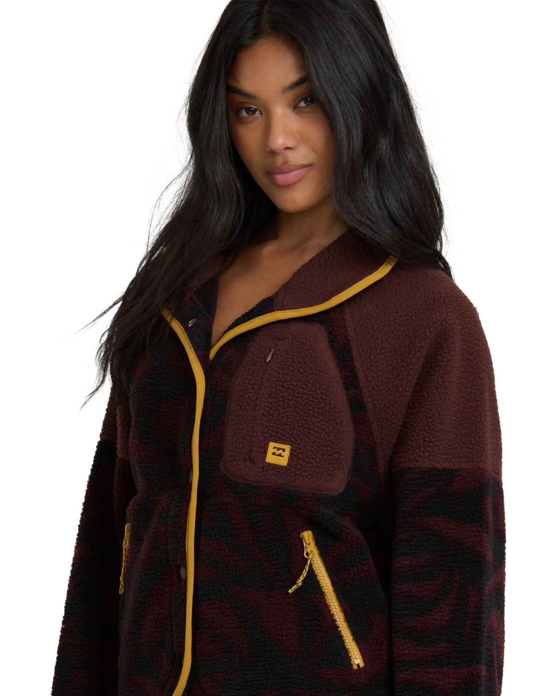 Billabong Fleecepullover »Popoyo Snap Up«
