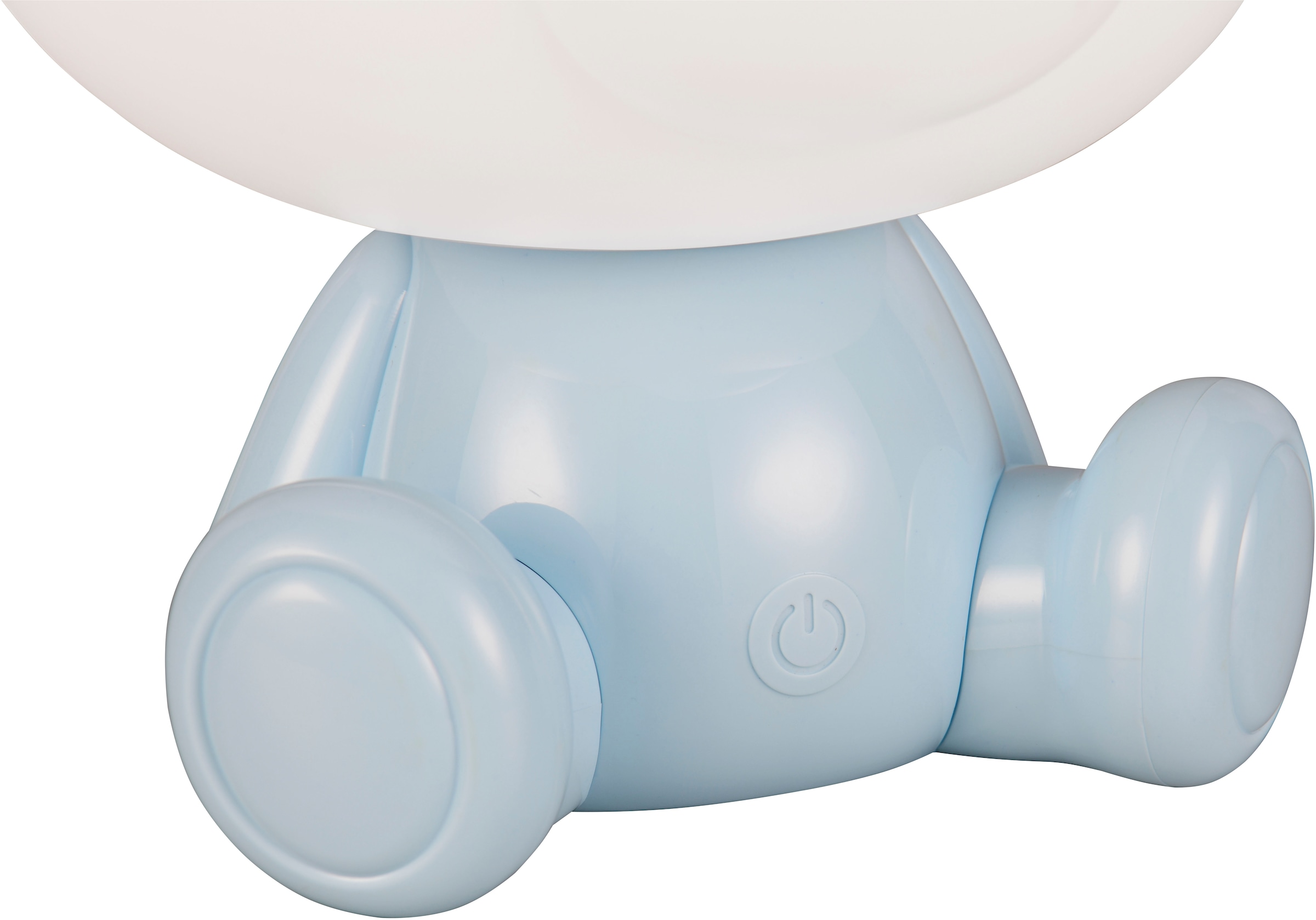 REALITY Leuchten LED Tischleuchte »CUTIE, Kinderzimmer Tischleuchte Nachttischleuchte Bären Optik, RGB« LED-Board 1 Stk. RGB | Warmweiß 0,3W 30 Lumen warmweiß 3000K, RGB Farbwechsel Modus, USB-Anschluss