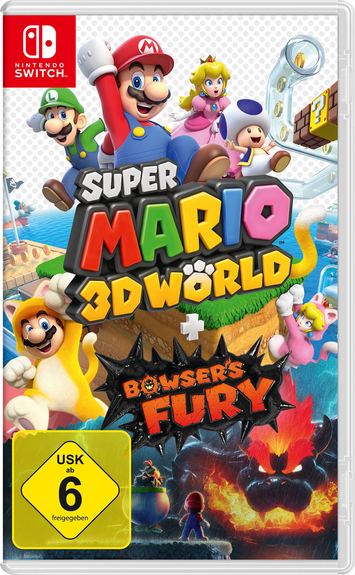 Nintendo Switch Spielesoftware "Super Mario 3D World + Bowsers Fury" Nintendo Switch