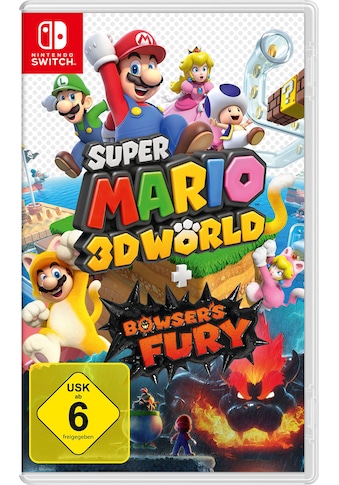 Nintendo Switch Spielesoftware »Super Mario 3D World + Bowser's Fury«
