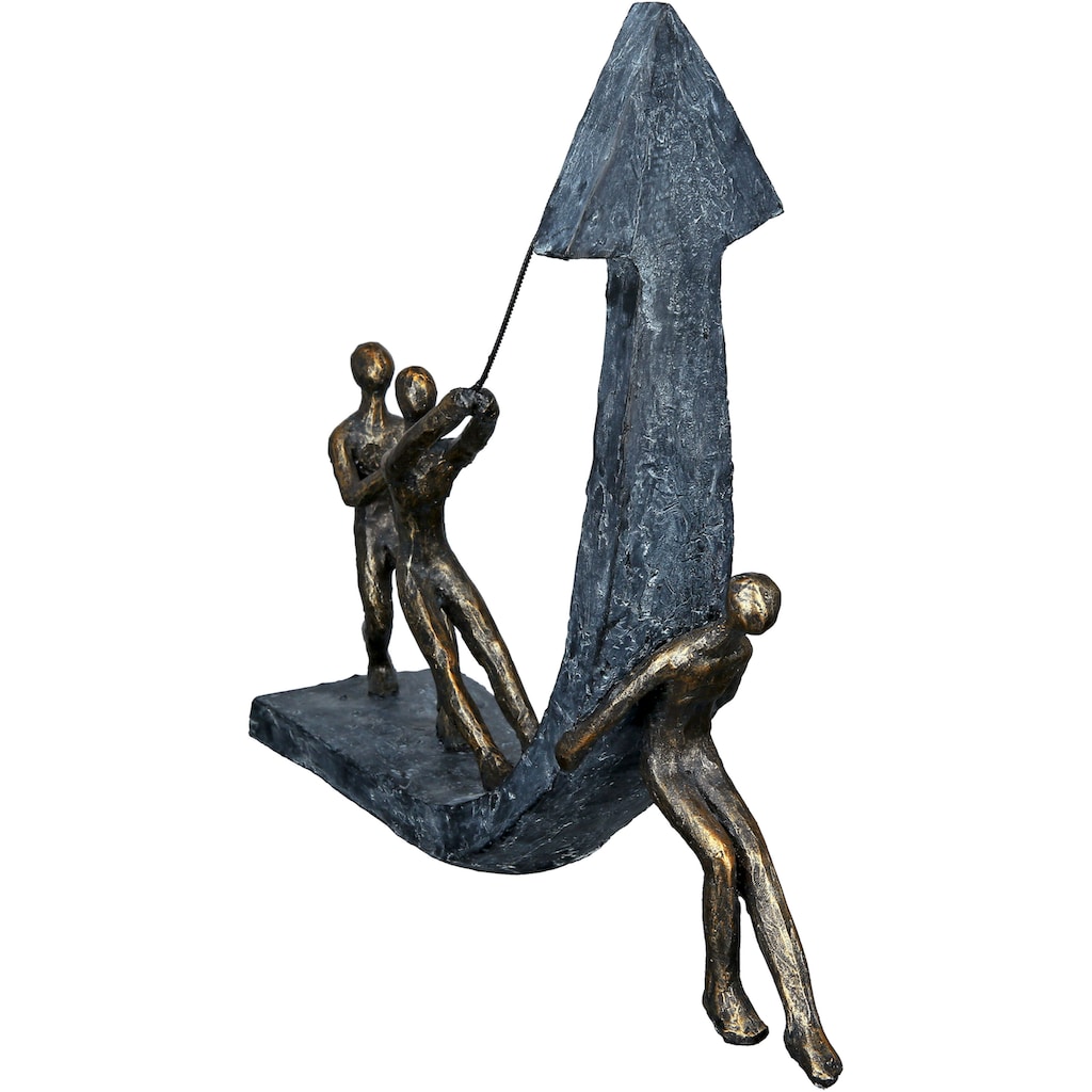 Casablanca by Gilde Dekofigur »Skulptur Success, bronzefarben/grau«