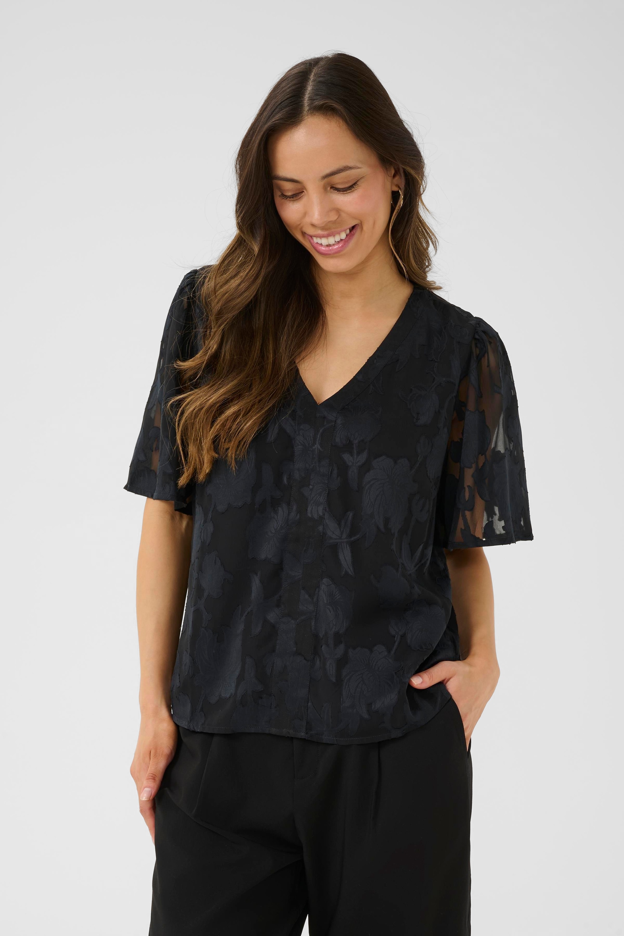 Cream Kurzarmbluse »Kurzarm-Bluse CRYana«
