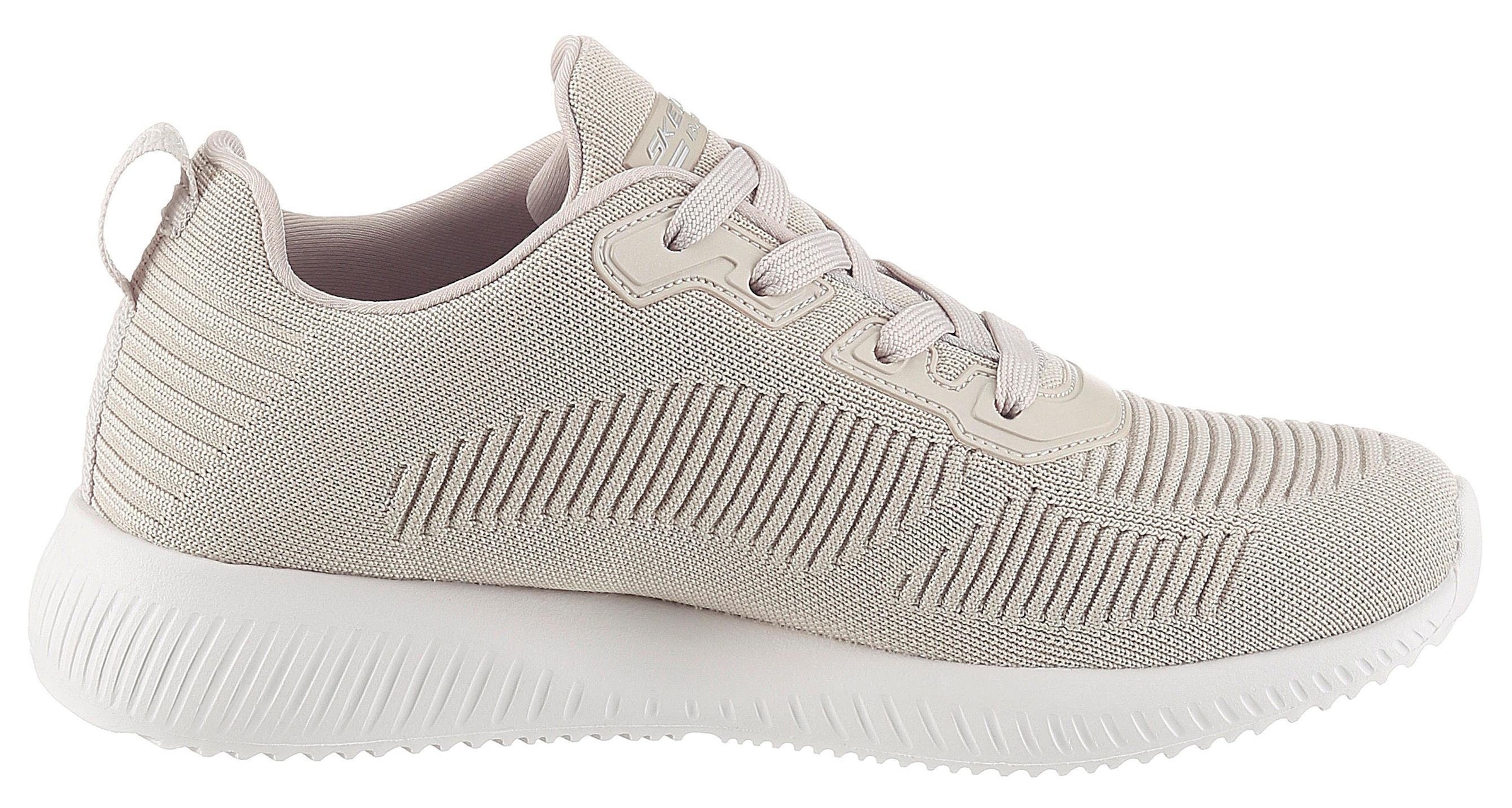 Skechers Sneaker »Bobs Squad - Tough Talk«, mit Skech-Knit, Freizeitschuh, Halbschuh, Schnürschuh