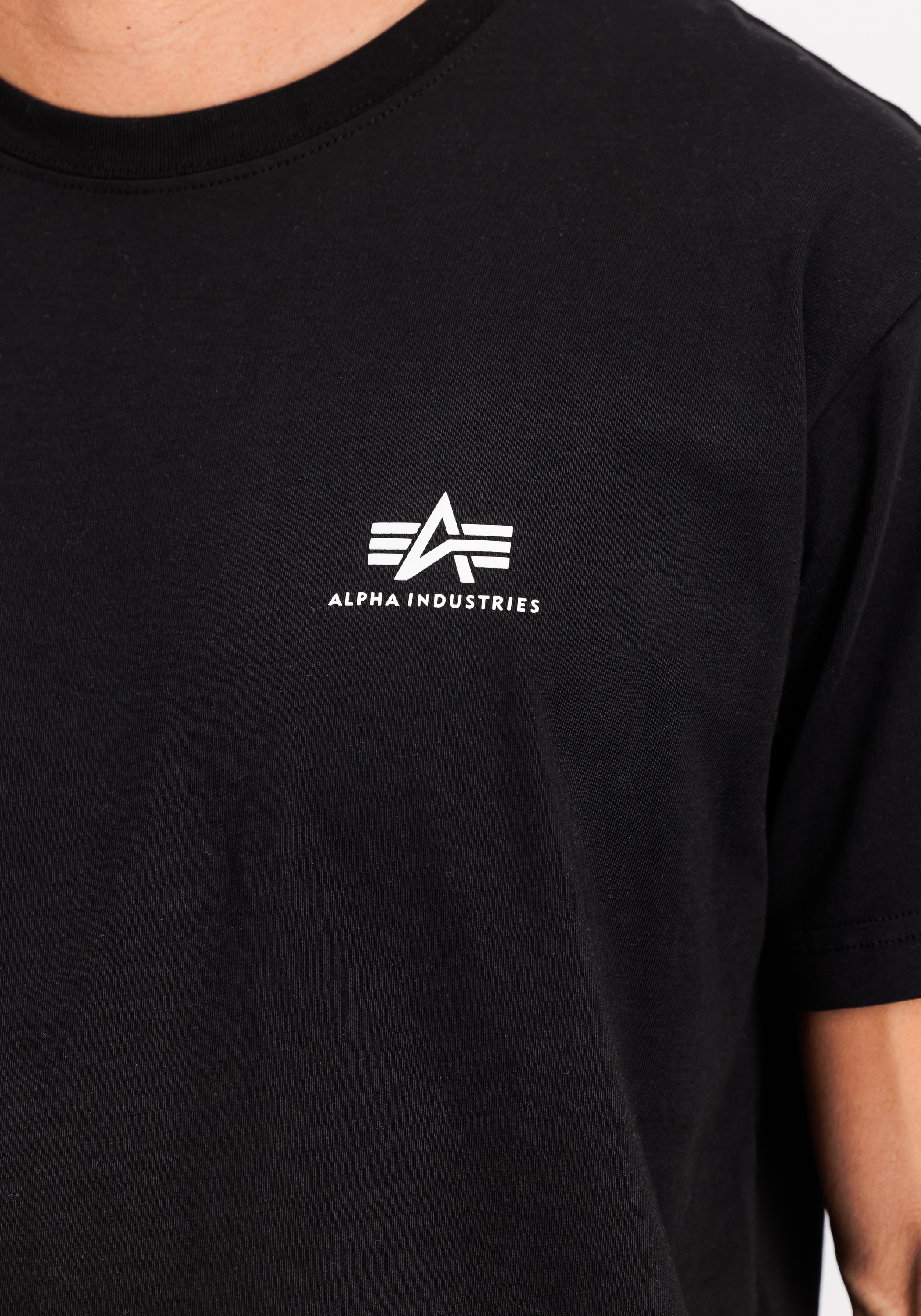 Alpha Industries T-Shirt »Alpha Industries Men - T-Shirts Basic T-Shirt SL 2 Pack«