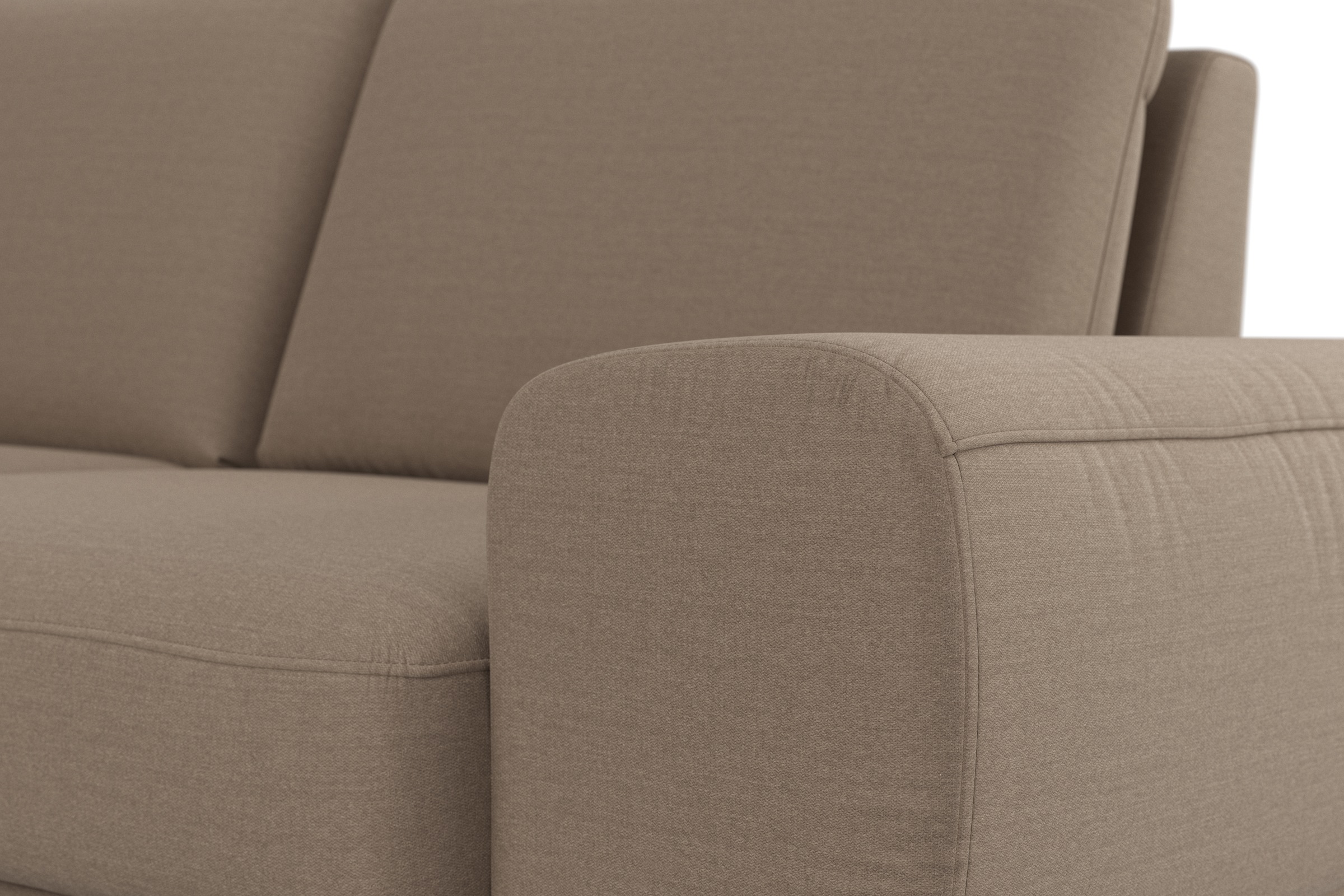 sit&more Ecksofa »Cinturo L-Form« inklusive Sitztiefenverstellung und Federkern, Sitzhöhe 45 cm