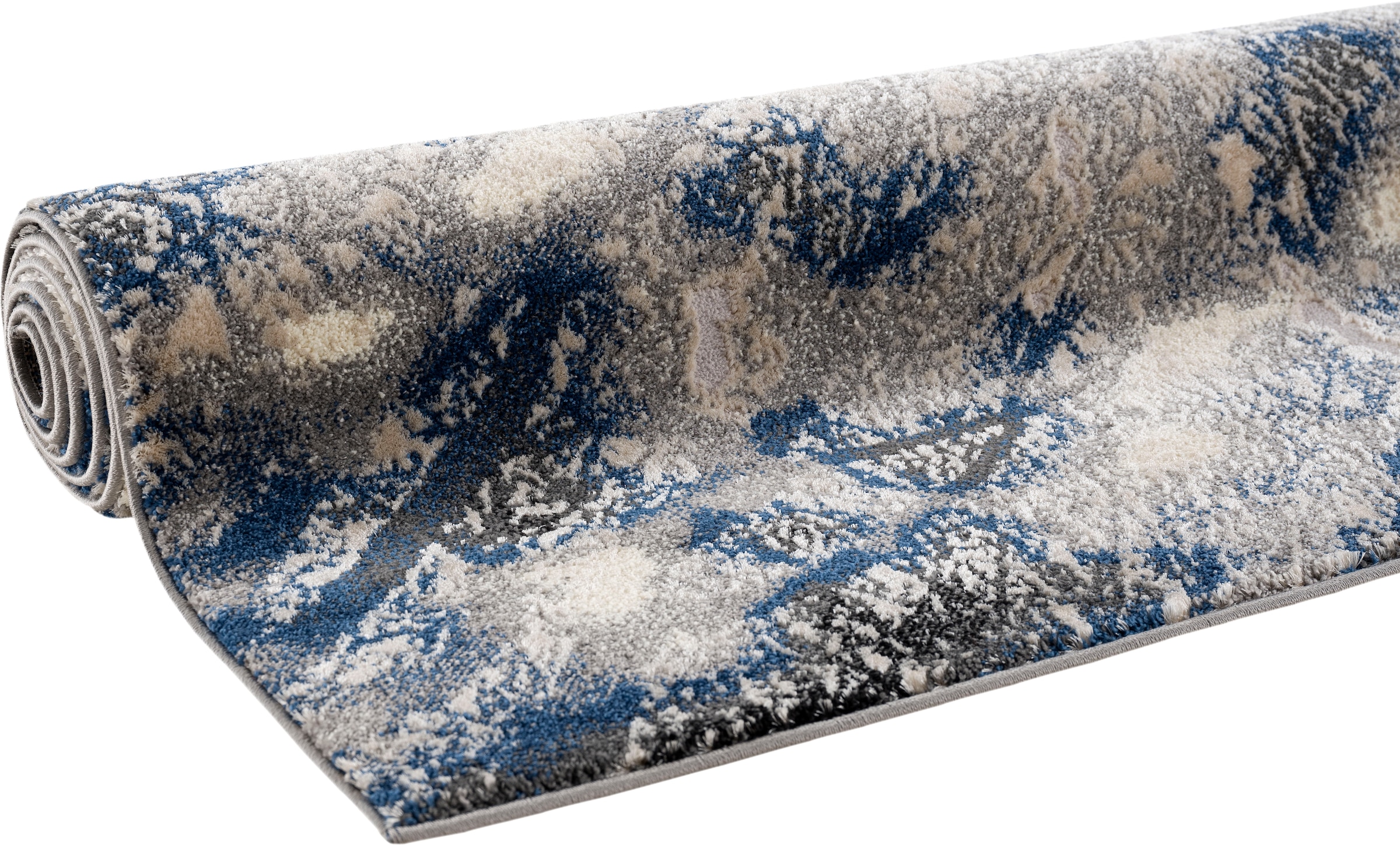 my home Teppich »Dario«, rechteckig, angenehme Haptik, modernes Marmor- Design, Wende - Teppich, weich online bei OTTO