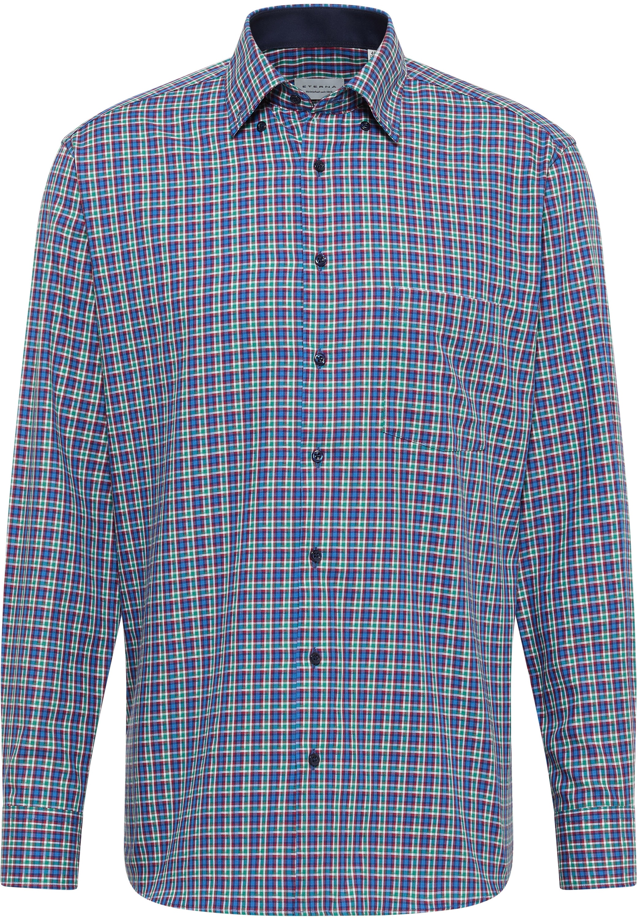 Eterna Langarmhemd »MODERN FIT«, NON IRON (bügelfrei)