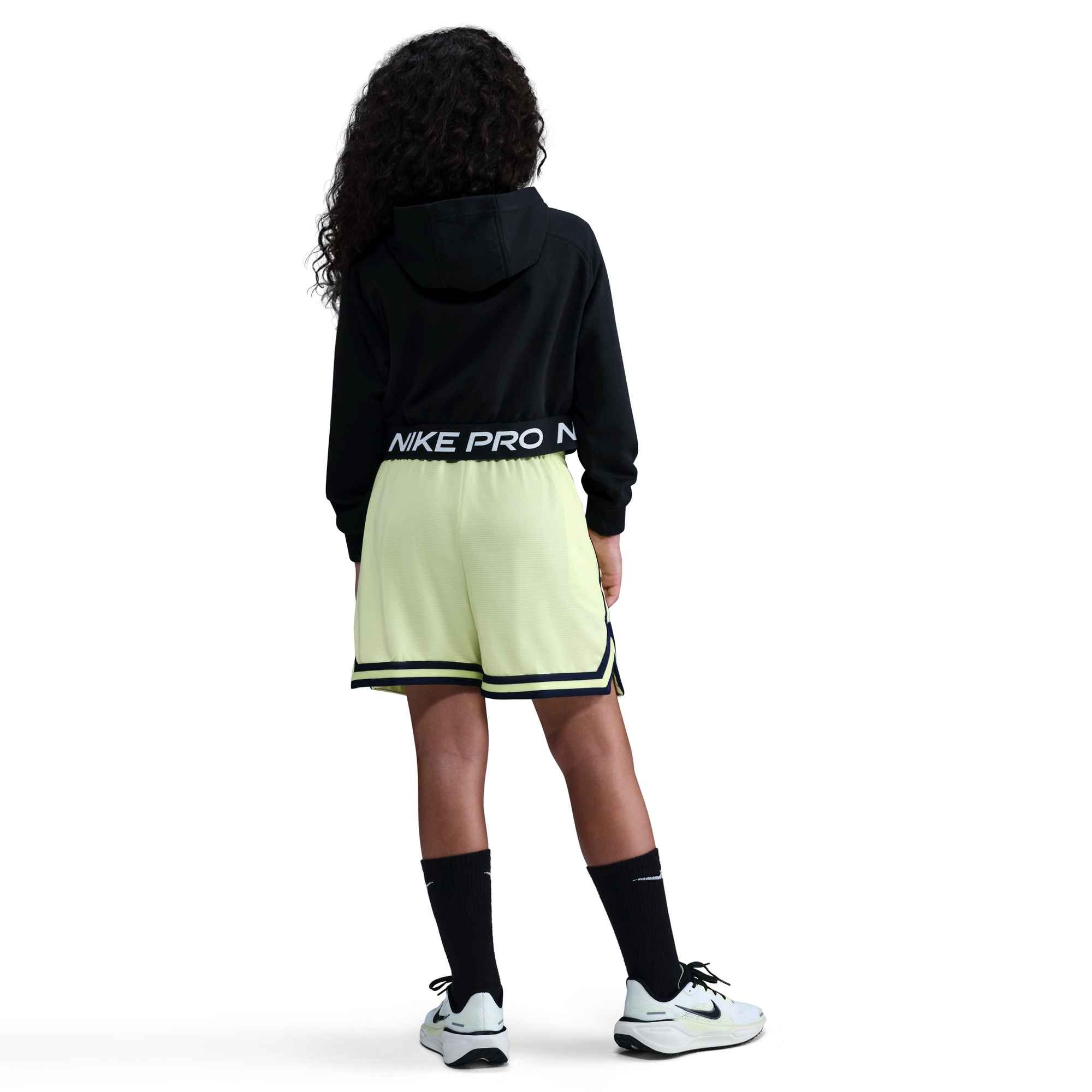 Nike Kapuzensweatjacke »G NP DF FZ FLC HDY« mit Kapuze, aus elastischem, schnell trocknendem Material