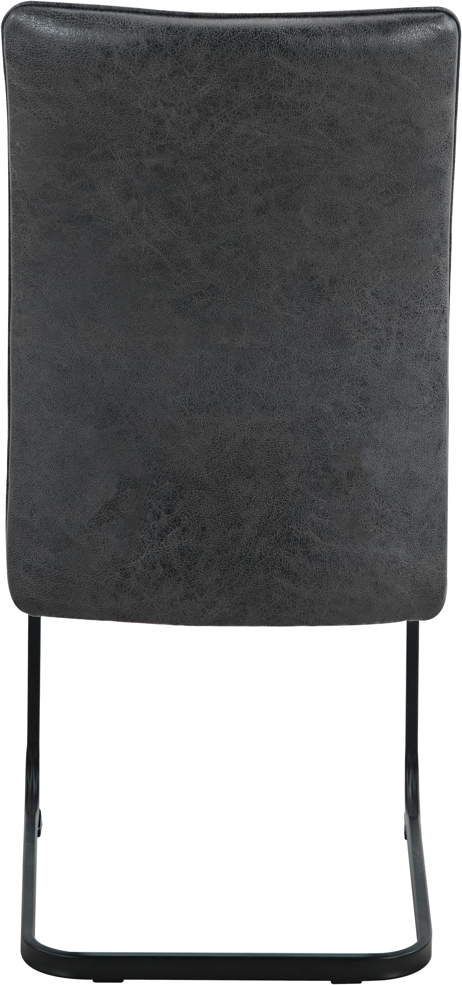 HELA Freischwinger »MALTA« (Set) 1 Stk.verschiedene Bezüge, Gestell Hochkant, Steppnähte