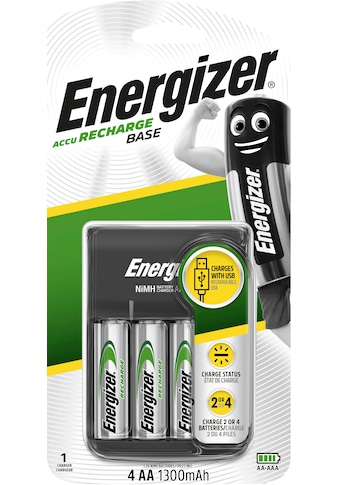 Energizer Batterie-Ladegerät »USB Ladegerät inkl. 4AA + 4AAA Akkus«, (Set) kaufen