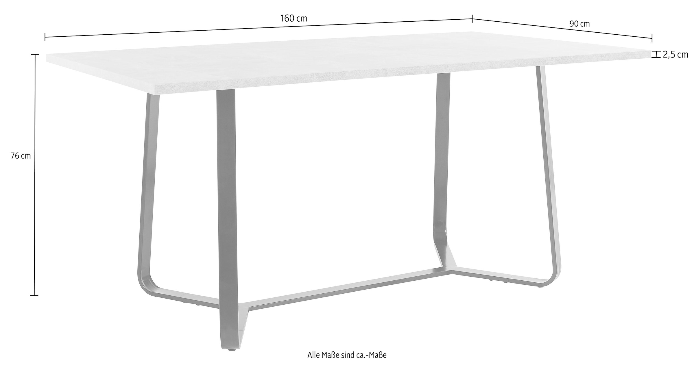Homexperts Essgruppe »Essgruppe Tilda + Ursel«, (Set, 5 tlg.)