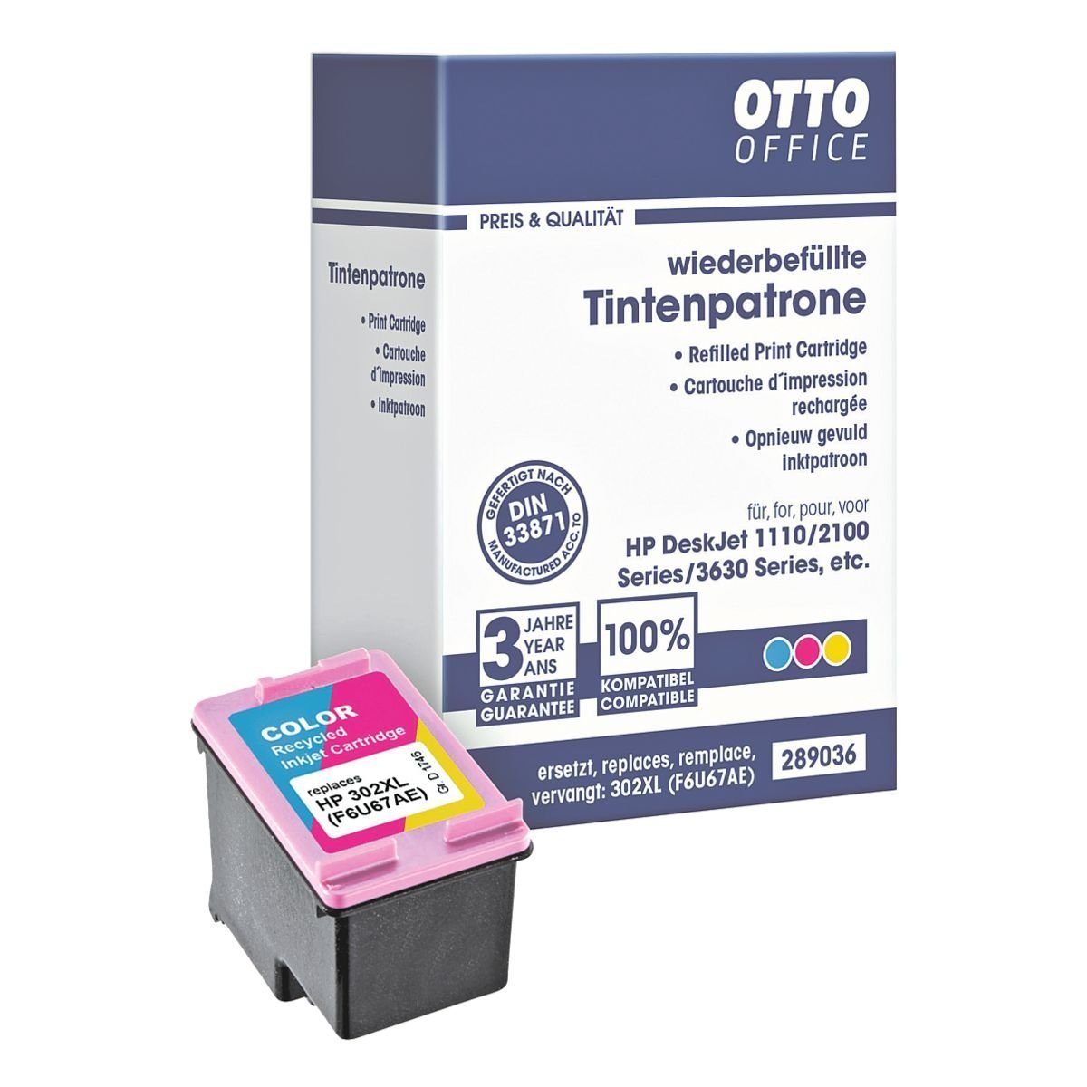 Otto Office Tintenpatrone ersetzt HP Nr. 302 XL