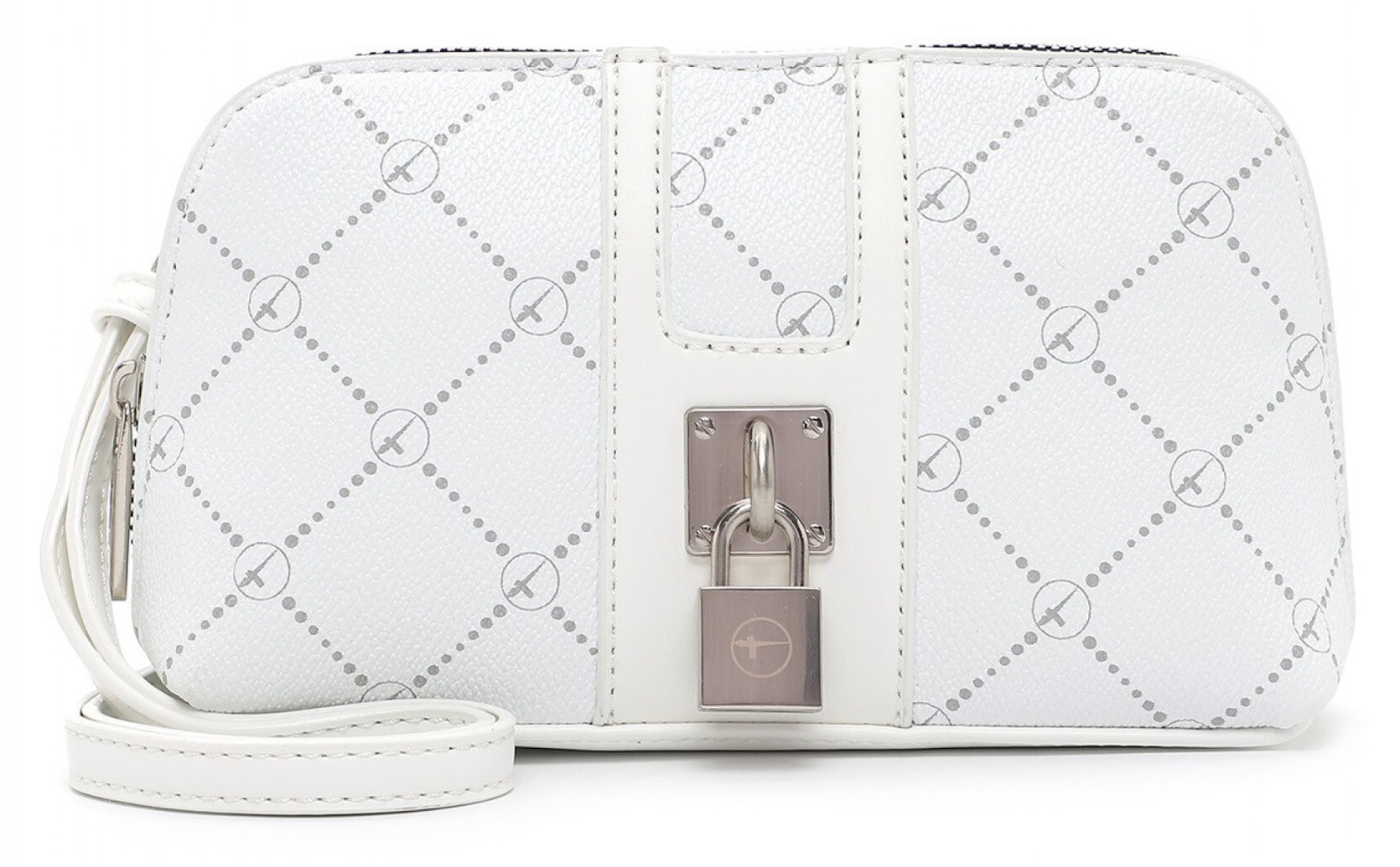 Tamaris Handtasche »Crossbodybag«, mit Schlossdetail und all over Logoprint