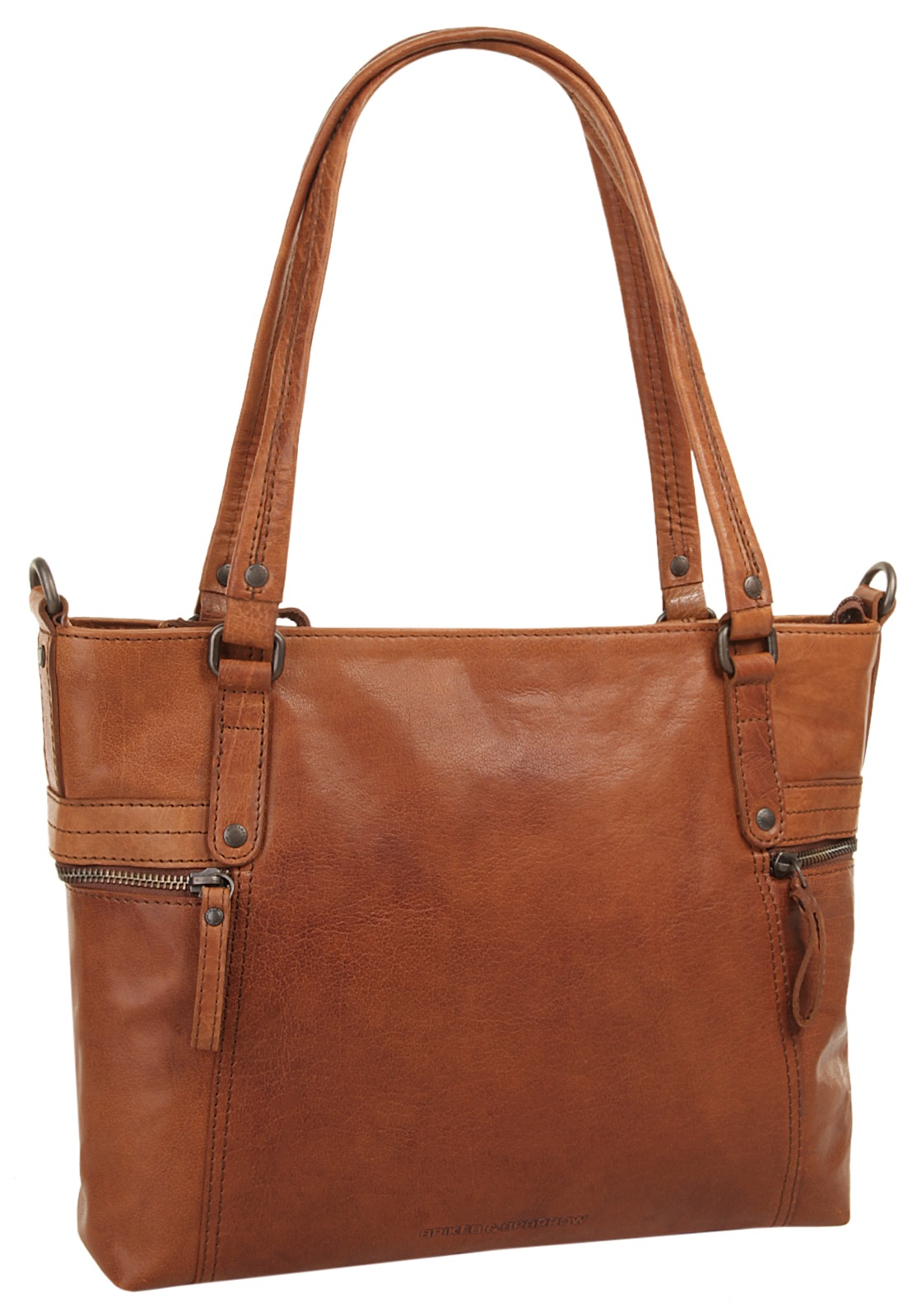Spikes & Sparrow Shopper, echt Leder