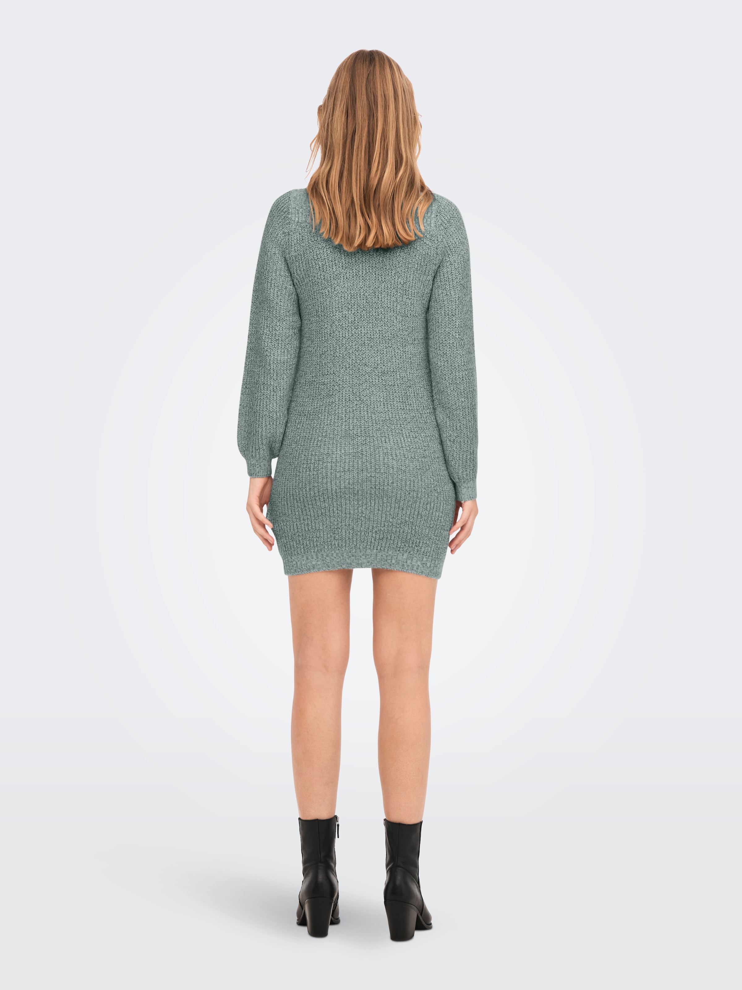 JDY Minikleid »JDYWHITNEY MEGAN L/S BOAT DRESS KNT NOOS«, Sommerkleid
