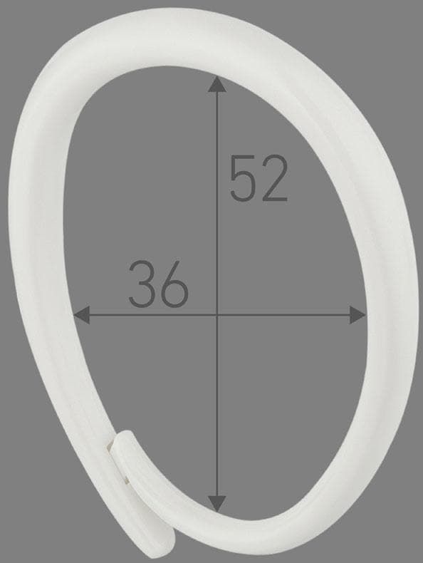 Good Life Gardinenring »Clara« offen / geschlossen (10 Stück)