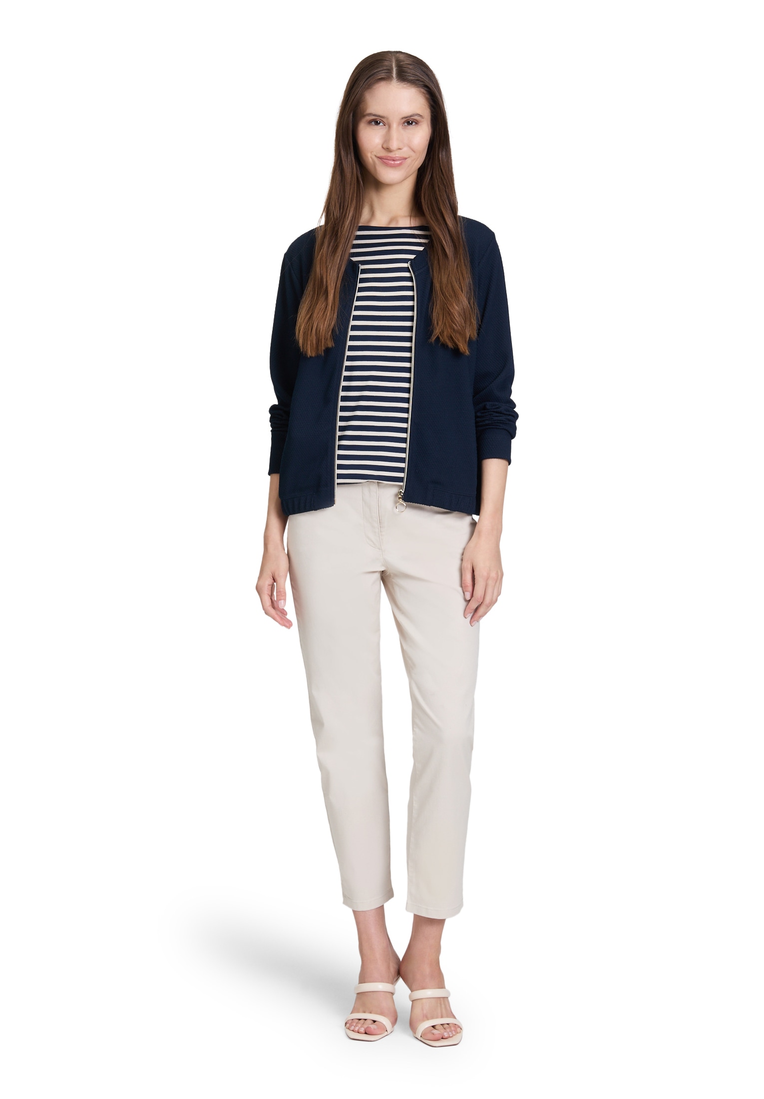 Betty Barclay Sweatshirt »Shirtjacke mit Struktur«