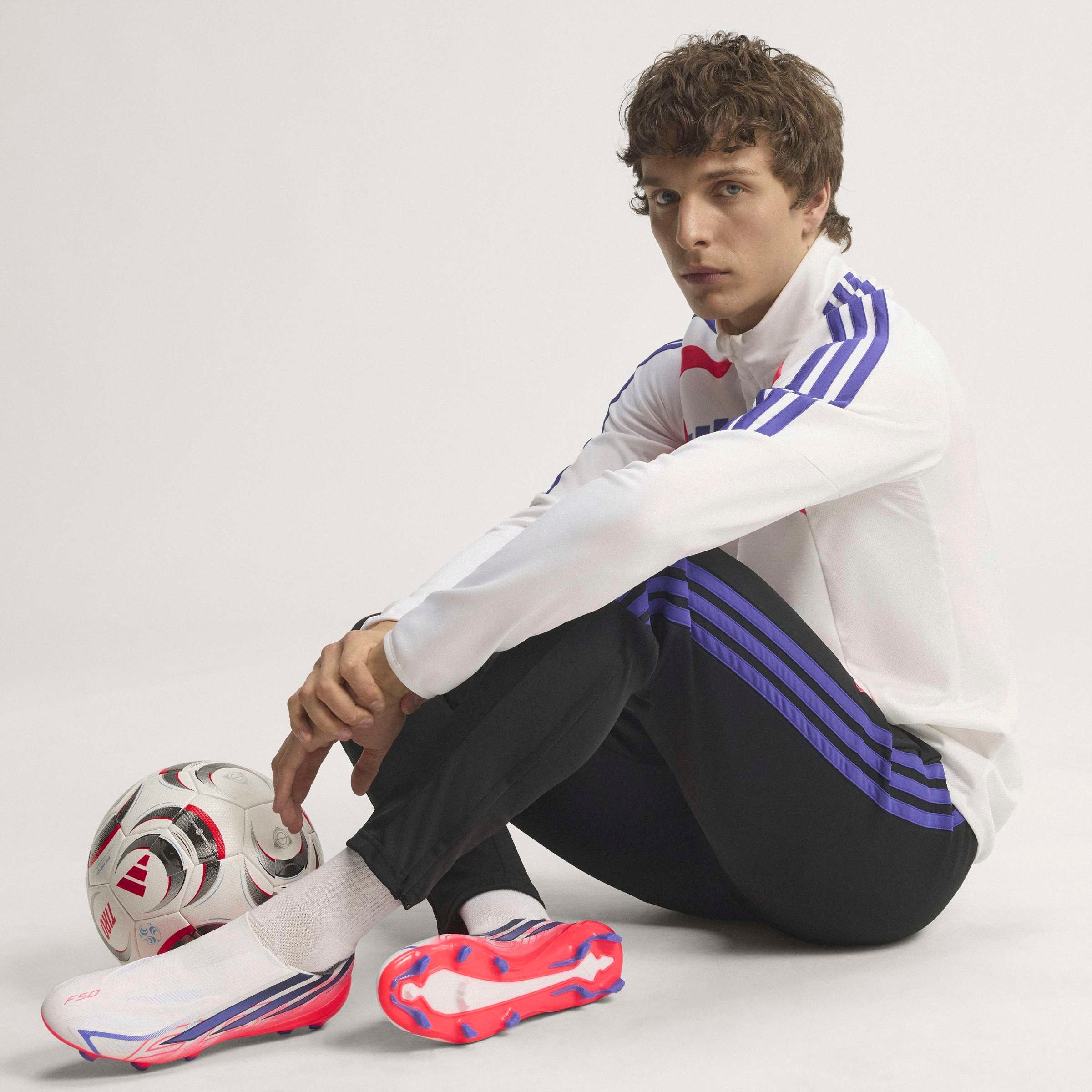 adidas Performance Fußballschuh »F50 HYPERFAST LEAGUE , NATURRASEN, OHNE SCHNÜRSENKEL«  Außensohle für Rasen und feste Böden