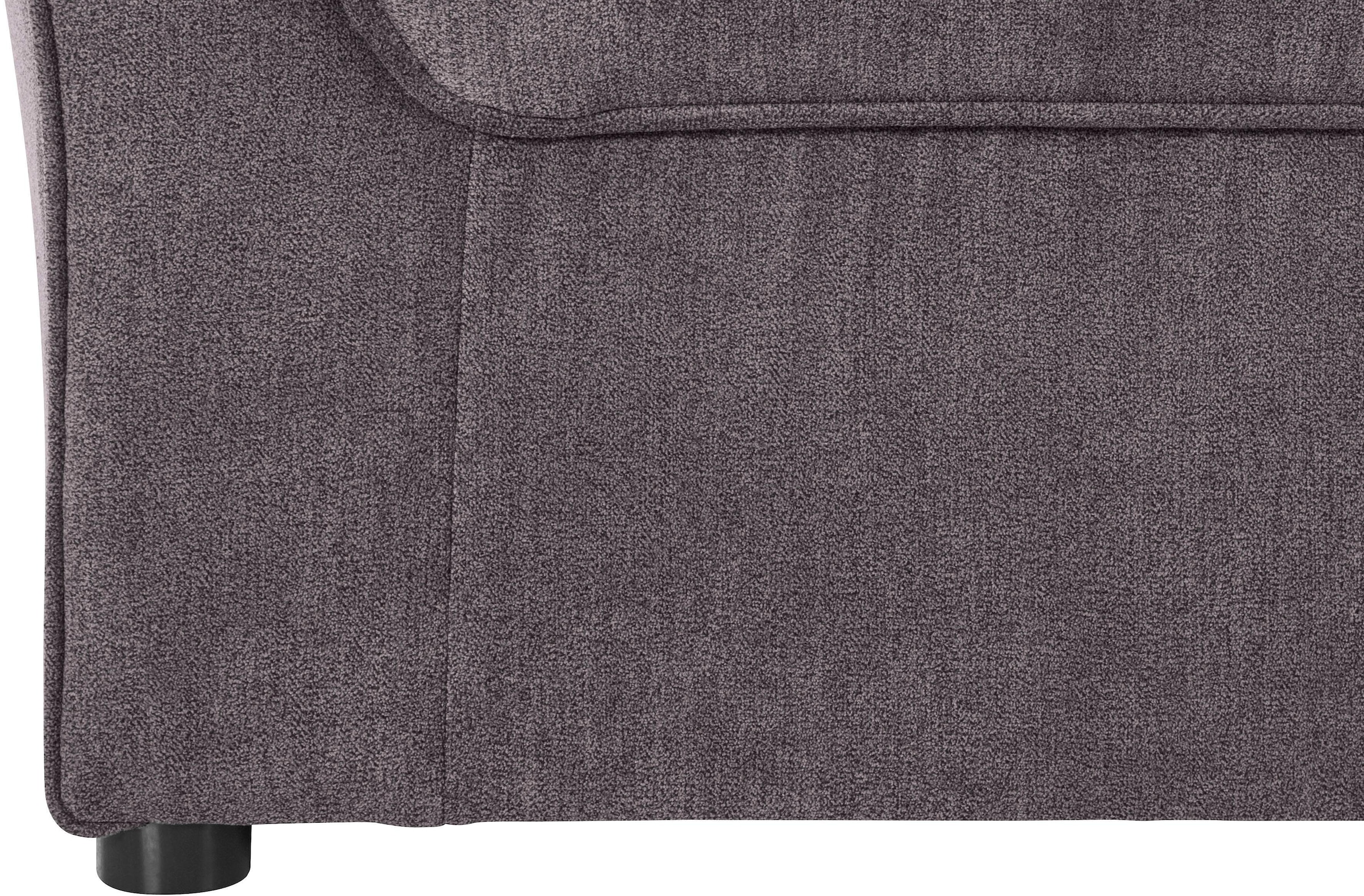 DOMO collection 3-Sitzer »Pegnitz für kleine Räume, Breite 185cm« zeitlos, elegante Armlehnen, komfortabel