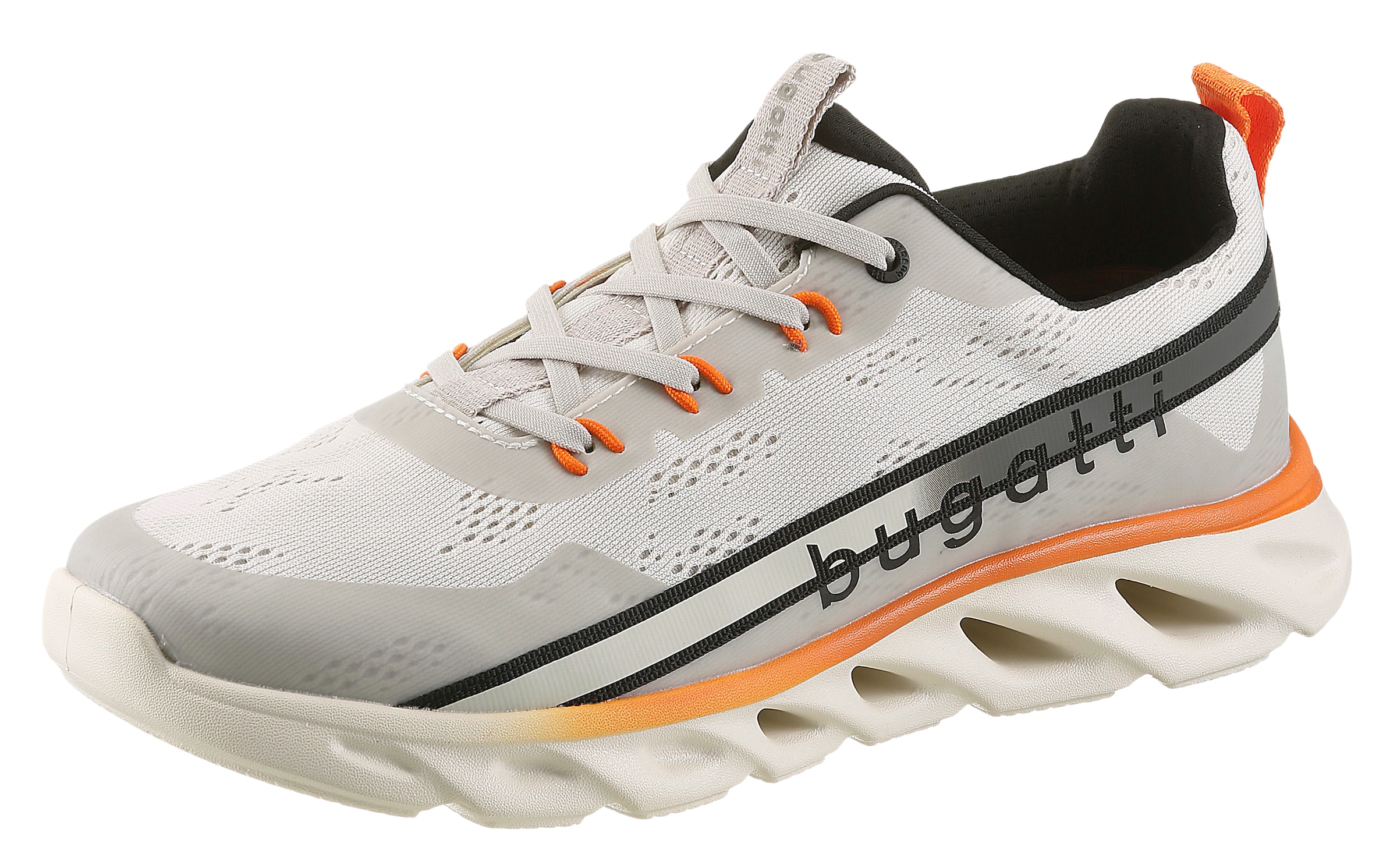 bugatti Sneaker  Runner Sneaker, Freizeitschuh, Slip-on Sneaker mit Elastiksenkeln