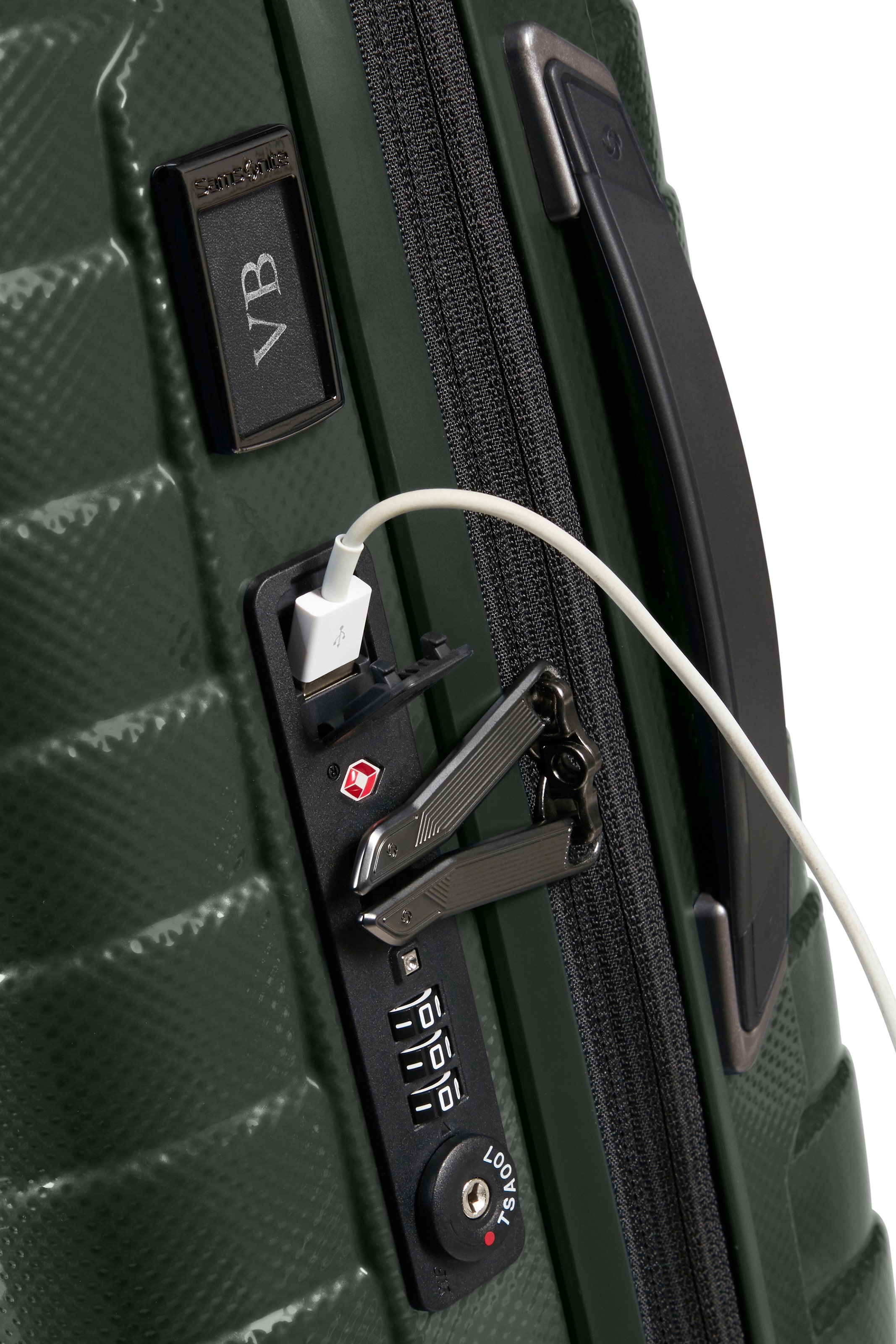 Samsonite Hartschalen-Trolley »PROXIS, verschiedene Größen und Farben«, 4 Rollen, Trolley Reisegepäck Hartschalenkoffer Reisekoffer TSA-Zahlenschloss