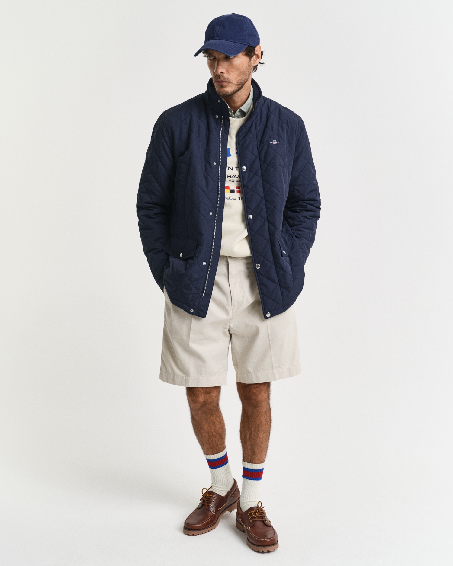 Gant Steppjacke, mit Stehkragen