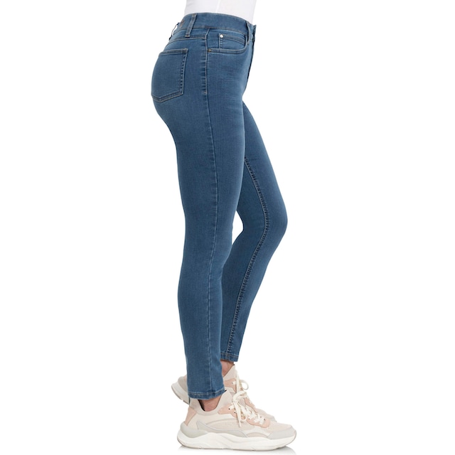wonderjeans High-waist-Jeans »High Waist WH72«, Hoch geschnitten mit leicht  verkürztem Bein kaufen im OTTO Online Shop