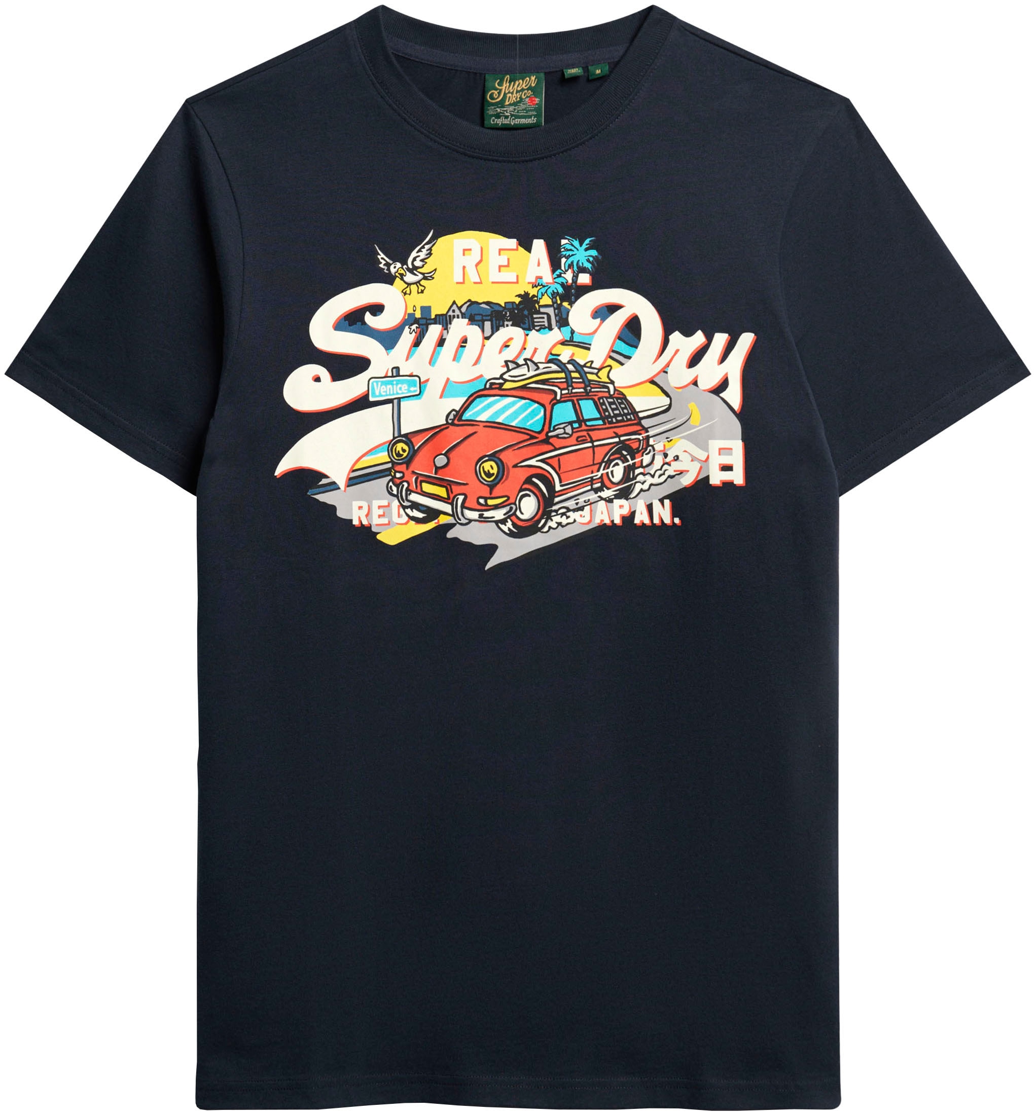 Superdry Print-Shirt »SD-LA VL GRAPHIC T SHIRT«