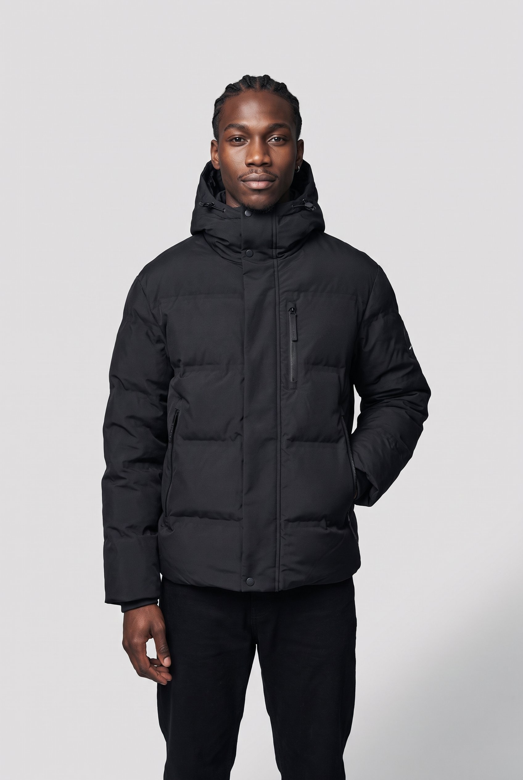 Jack & Jones Steppjacke »JCOTRACE ALPHA PUFFER JACKET« mit Kapuze Kunstfaser, regular fit