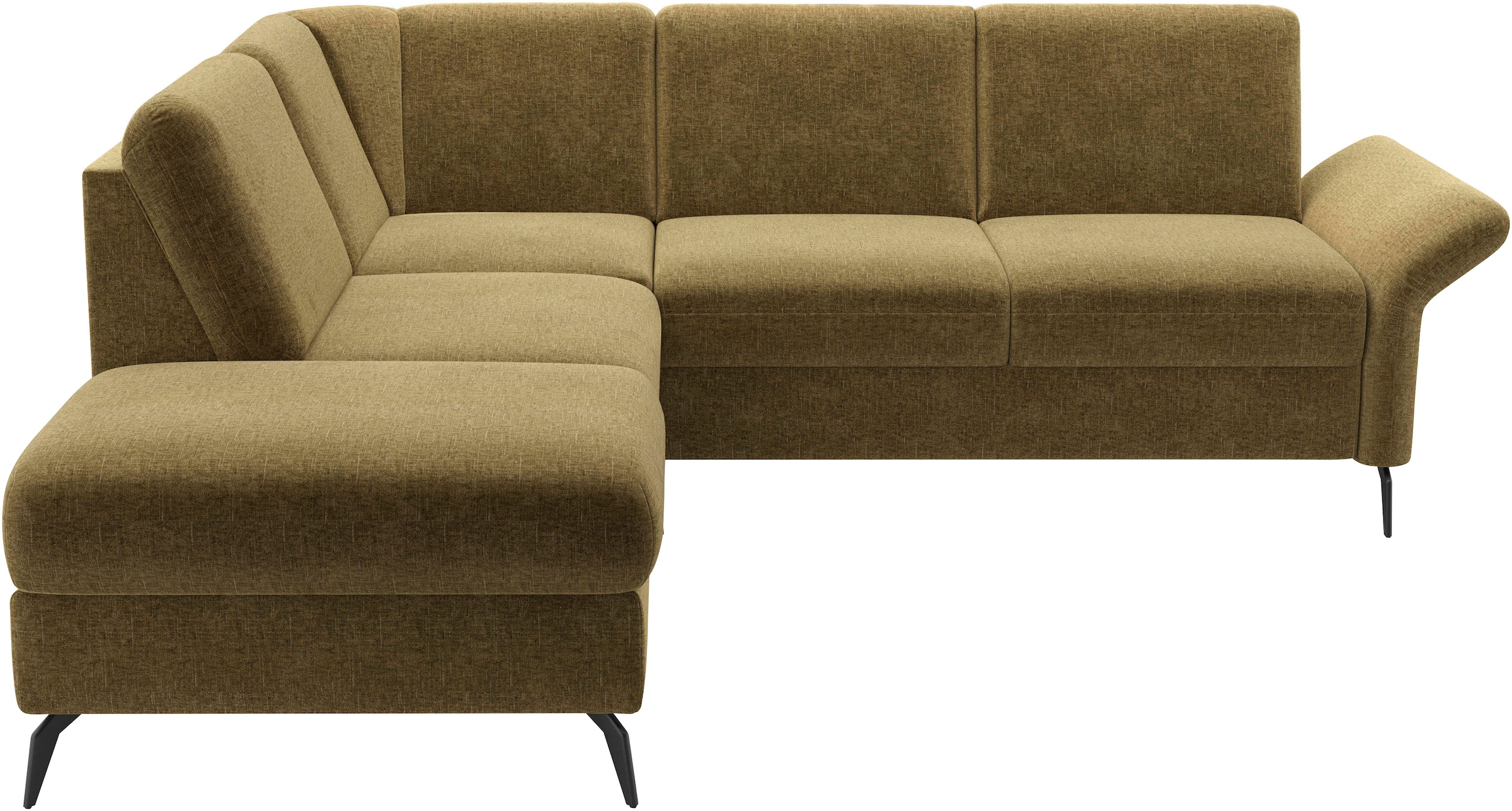 Home affaire Ecksofa »Rochelle«, wahlweise mit Bettfunktion, Bettkasten und Armteilverstellung