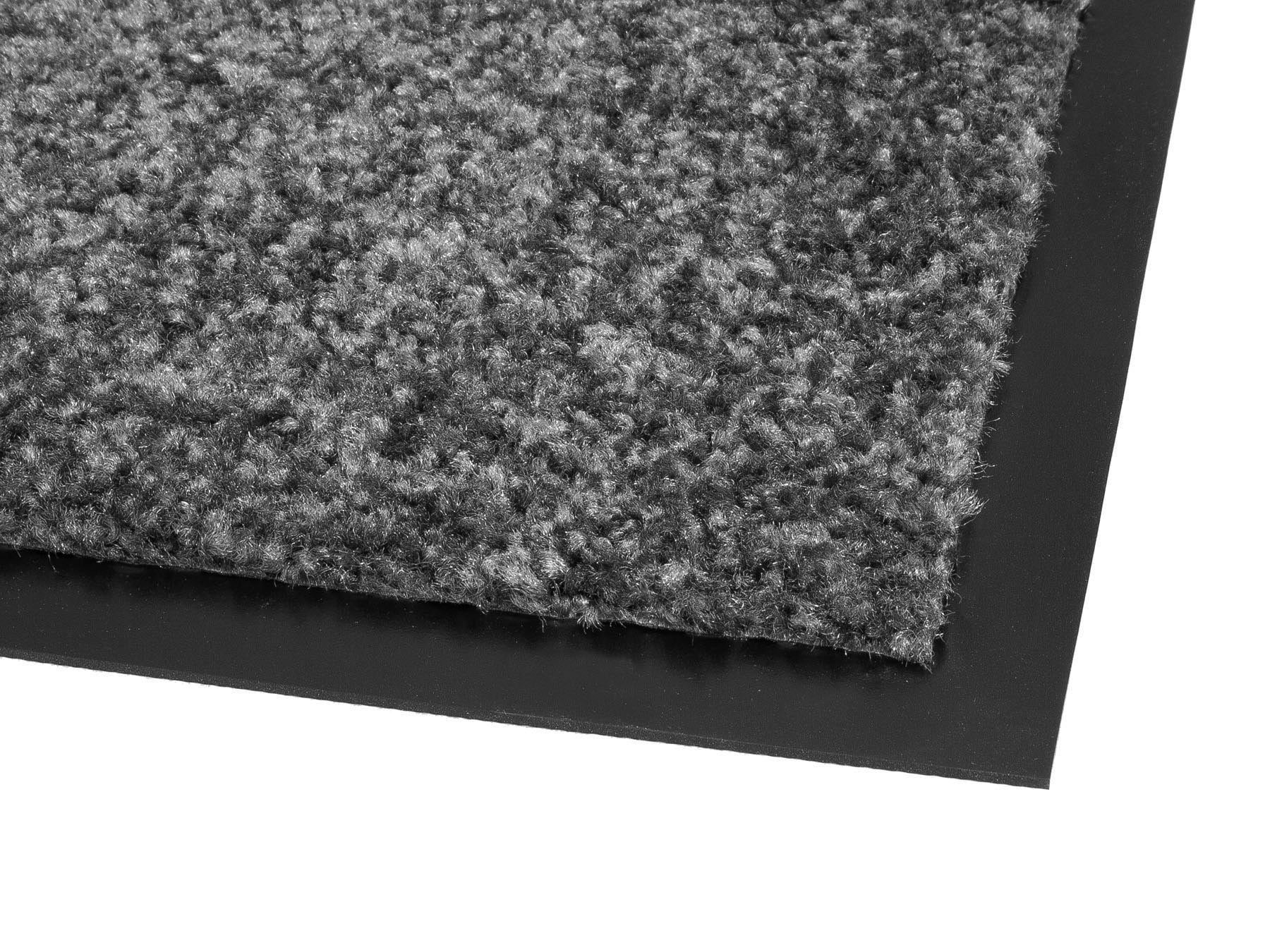 Primaflor-Ideen in Textil Fußmatte »Schmutzfangmatte CLEAN PRO, Made in Belgium«, rechteckig, 8 mm Höhe, Uni-Farben, UV-beständig, strapazierfähig, waschbar