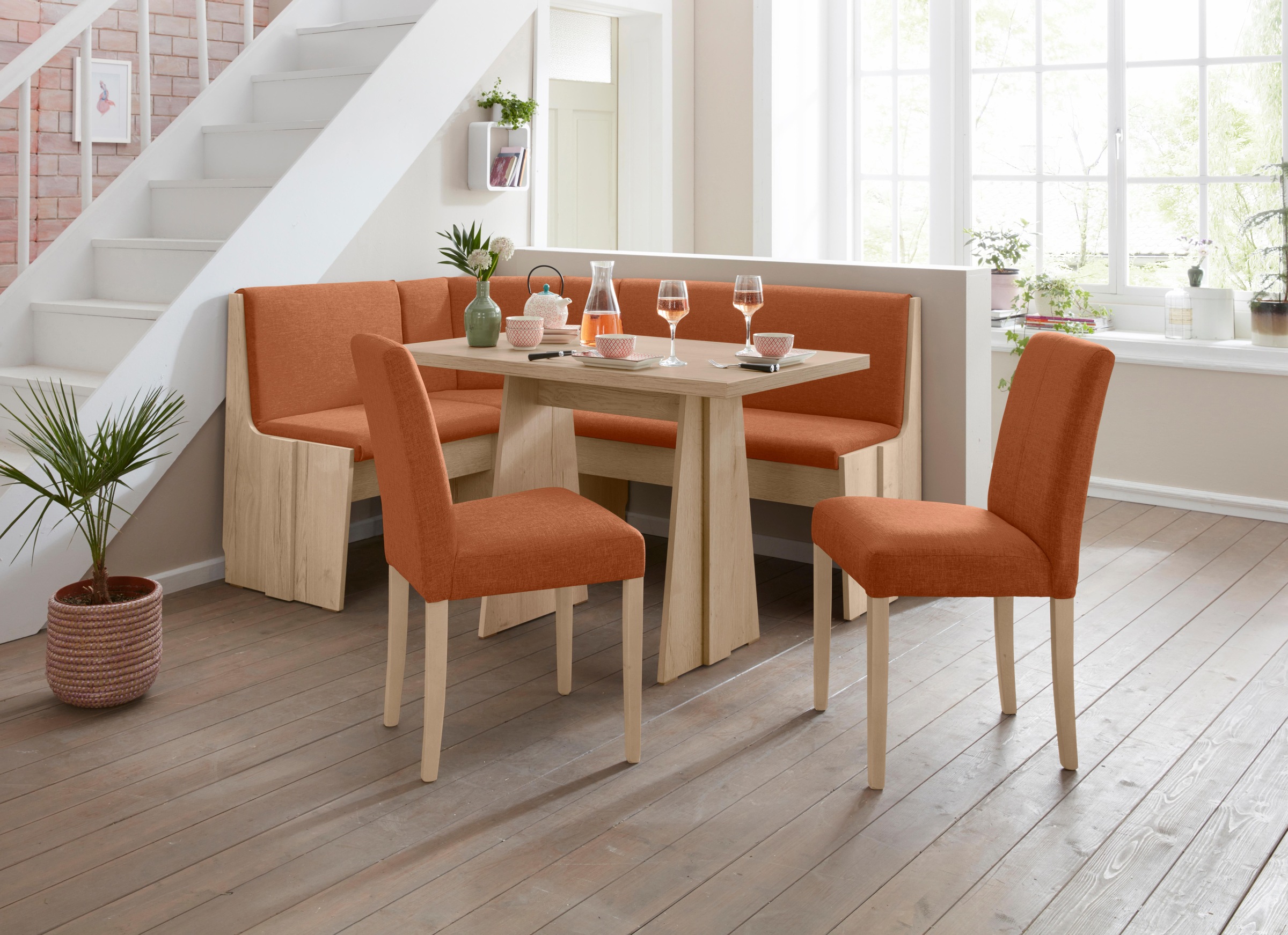 INOSIGN Eckbankgruppe »Hanau 1«, (Set, 4 tlg.)