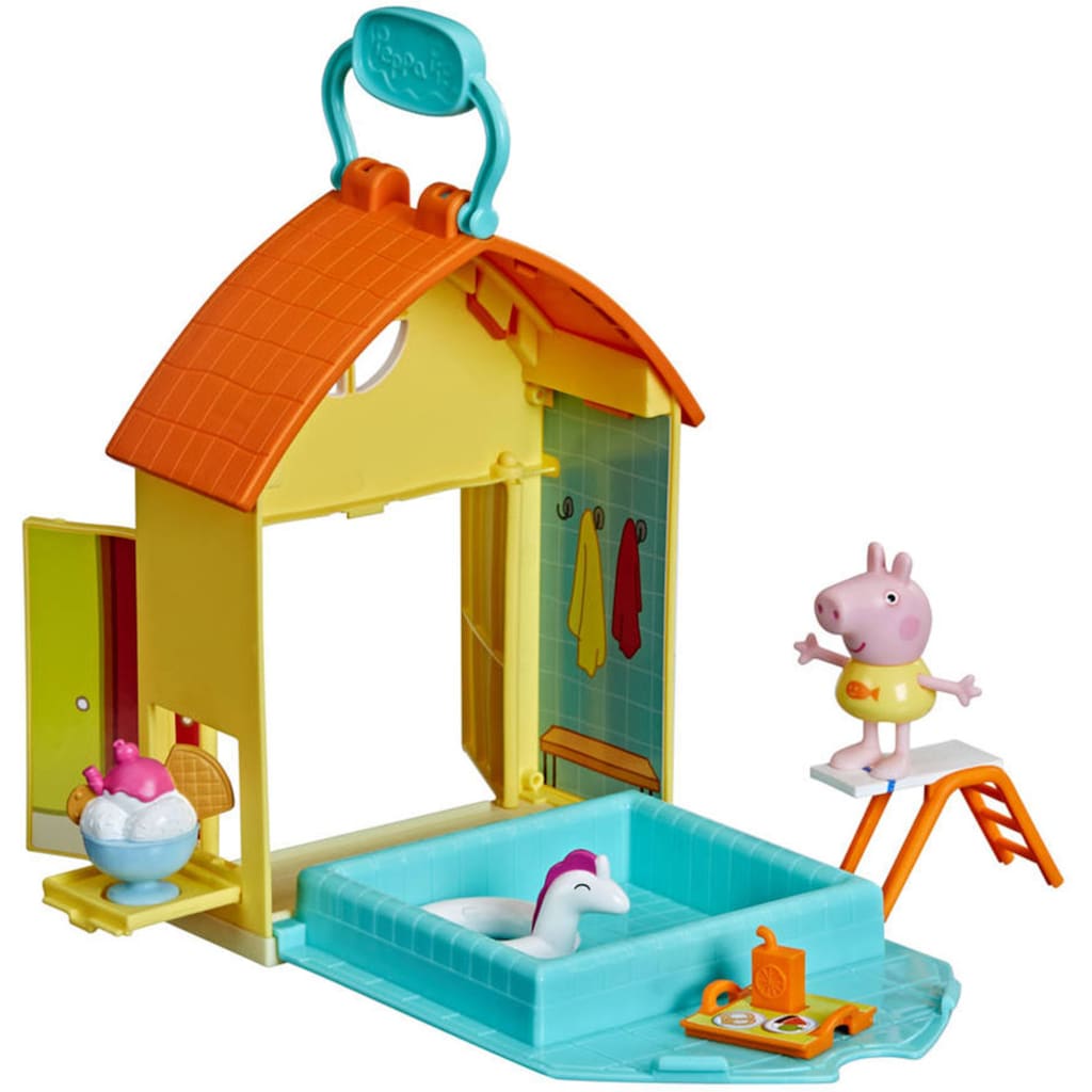 Hasbro Spielwelt »Peppa Pig, Schwimmbad-Tag«