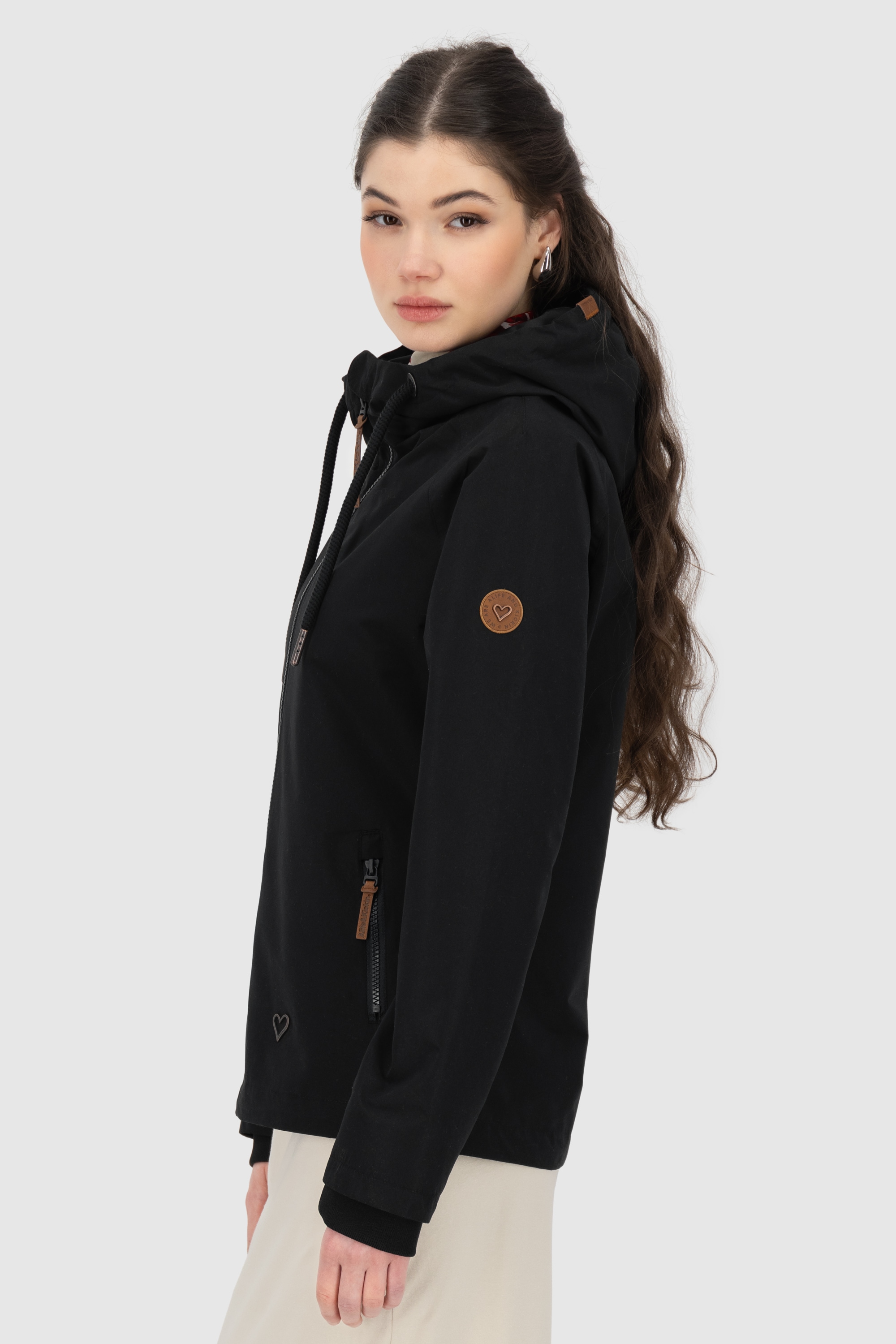 Alife & Kickin Outdoorjacke »BEEKEAKA« mit Kapuze