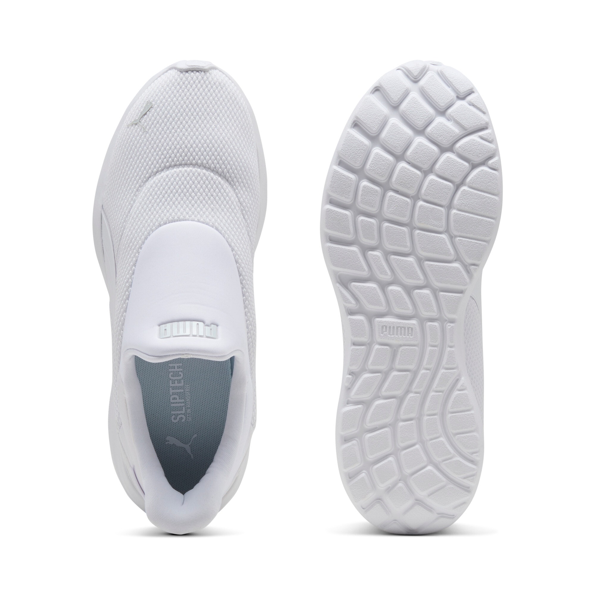 PUMA Walkingschuh »SOFTRIDE COSMIC SLIPTECH«  mit profiliertem Laufsohlenprofil, mit Schlupfeinstieg, aus Textil