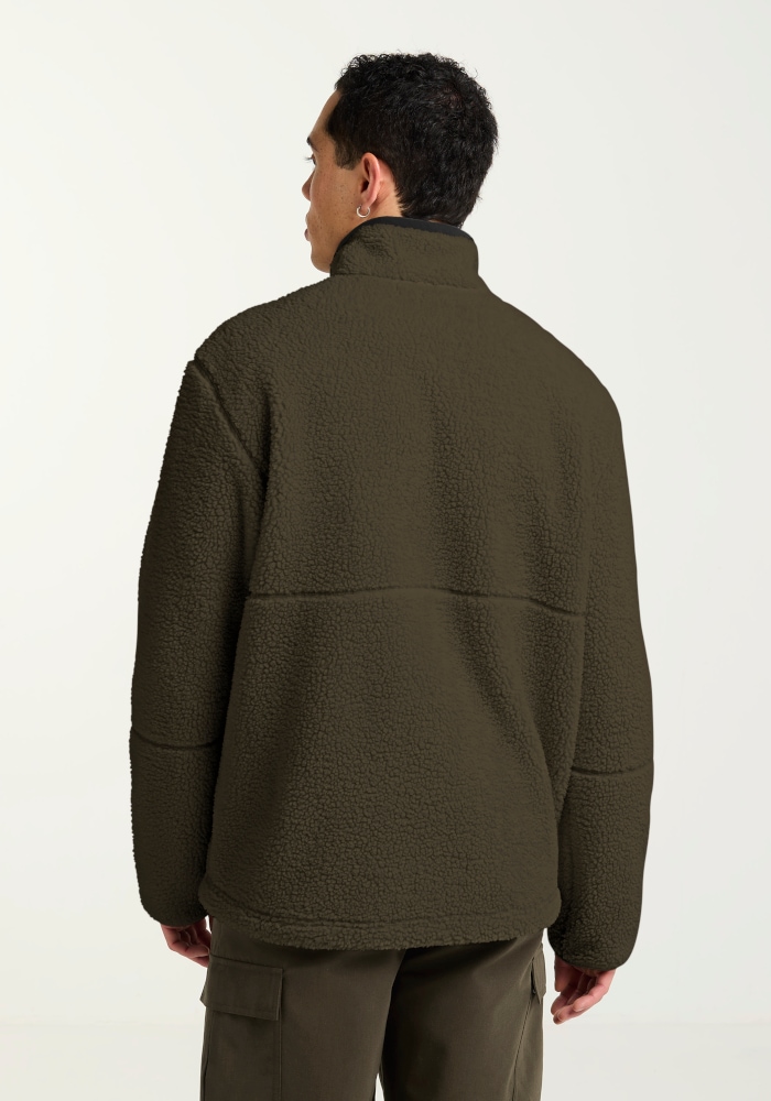 Jack Wolfskin Fleecejacke »STONE LITE JKT M« mit Sherpa-Fleece, weiche Oberfläche, wärmend, atmungsaktiv